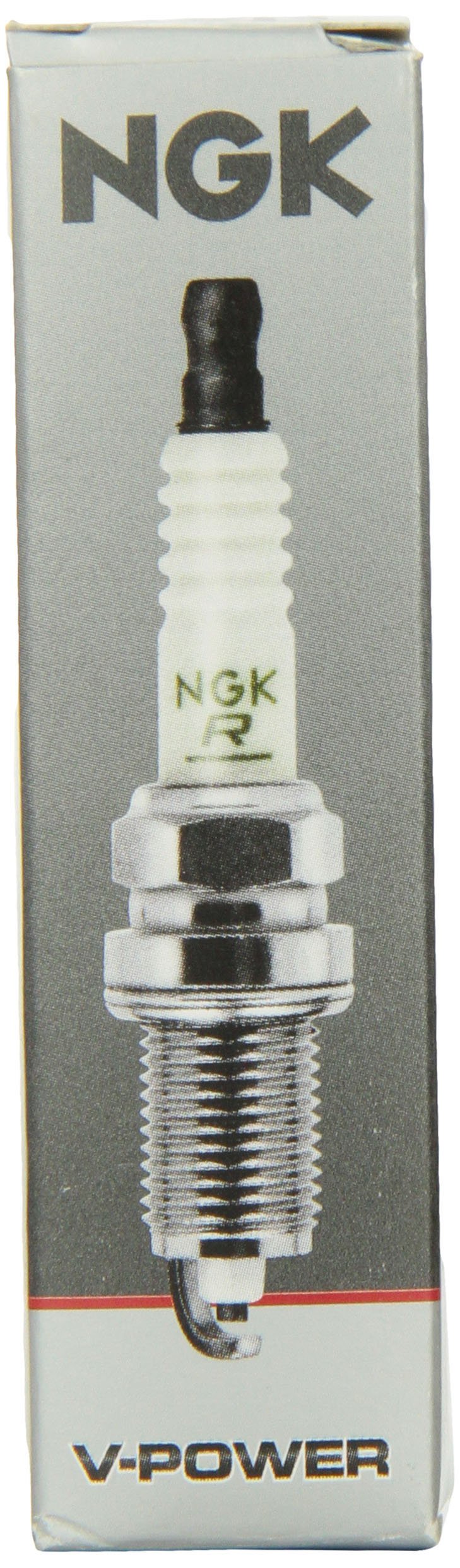 NGK (4177) TR6 V-Power Spark Plug, Pack of 1