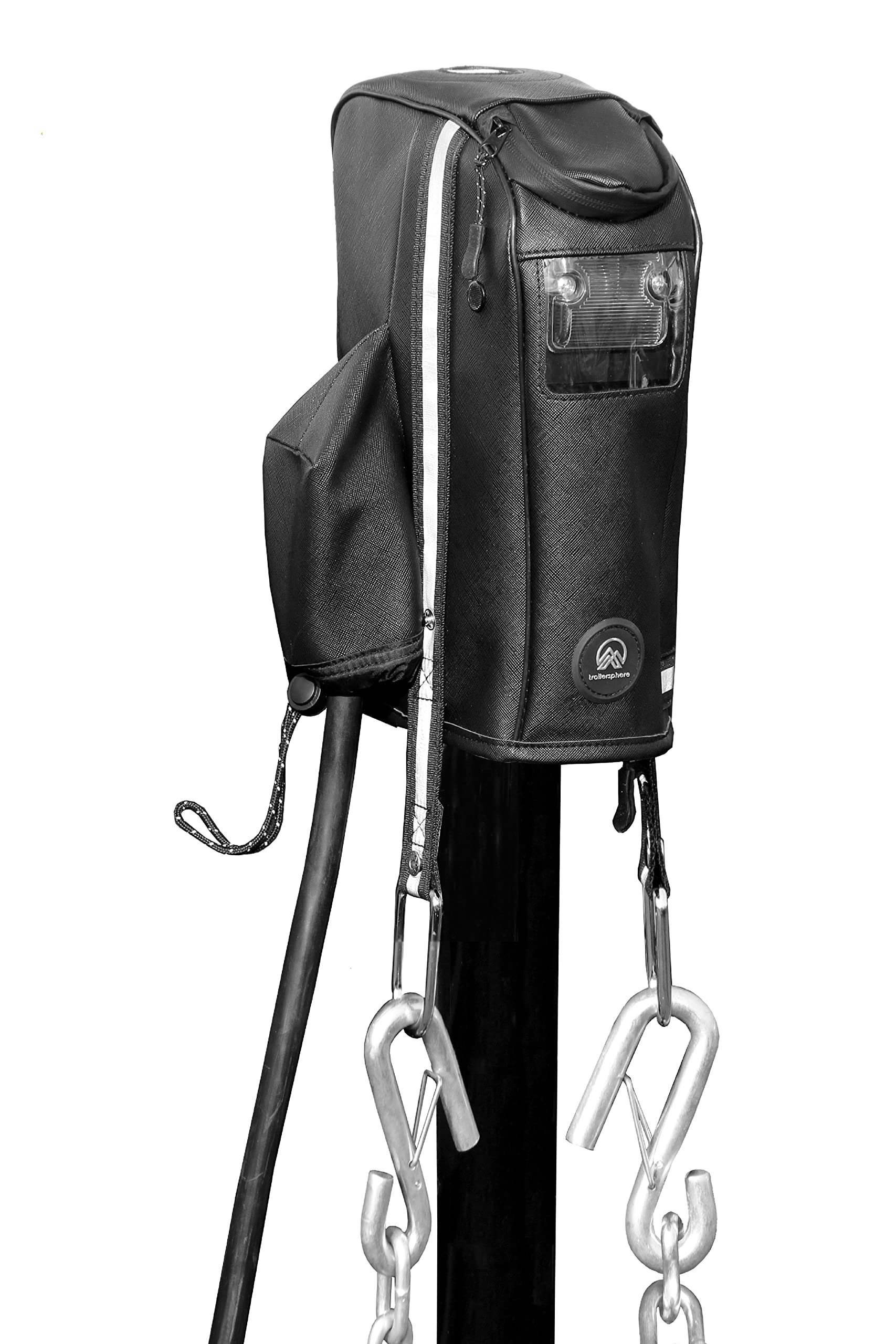 Clever Cover For Barker Jack By Trailersphere Custom Electric Tongue Jack Cover For Trailer, Rv, Camper, Chains Holder, Plug Protector, Sun And Waterproof (Barker Jack Cover)