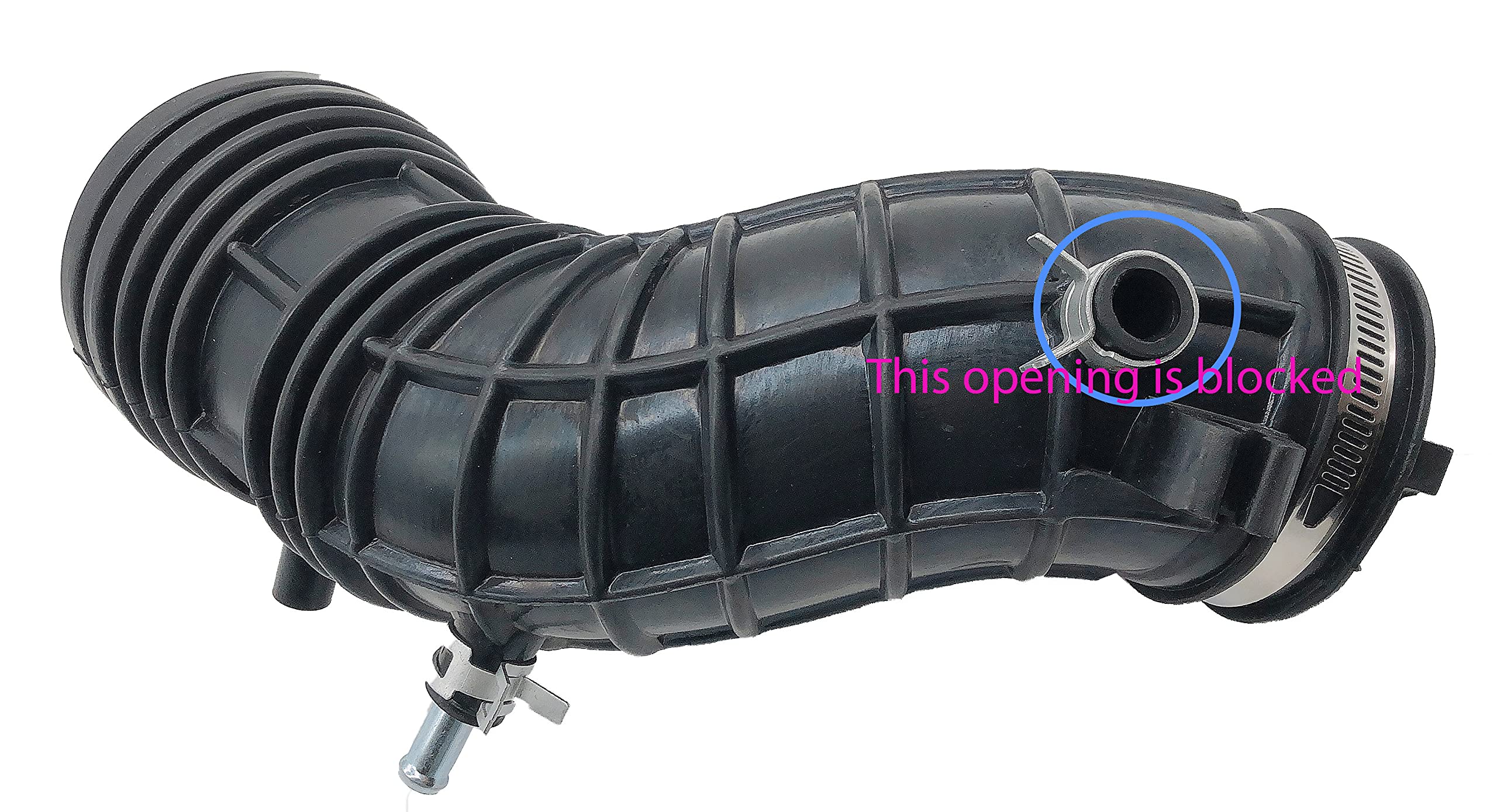 Well Auto Air Intake Hose Compatible With Acura Tsx 2004 2005 2.4L ; 17228-Rbb-000 06172-Rbb-305 696-123; 06172Rbb305 17228Rbb00