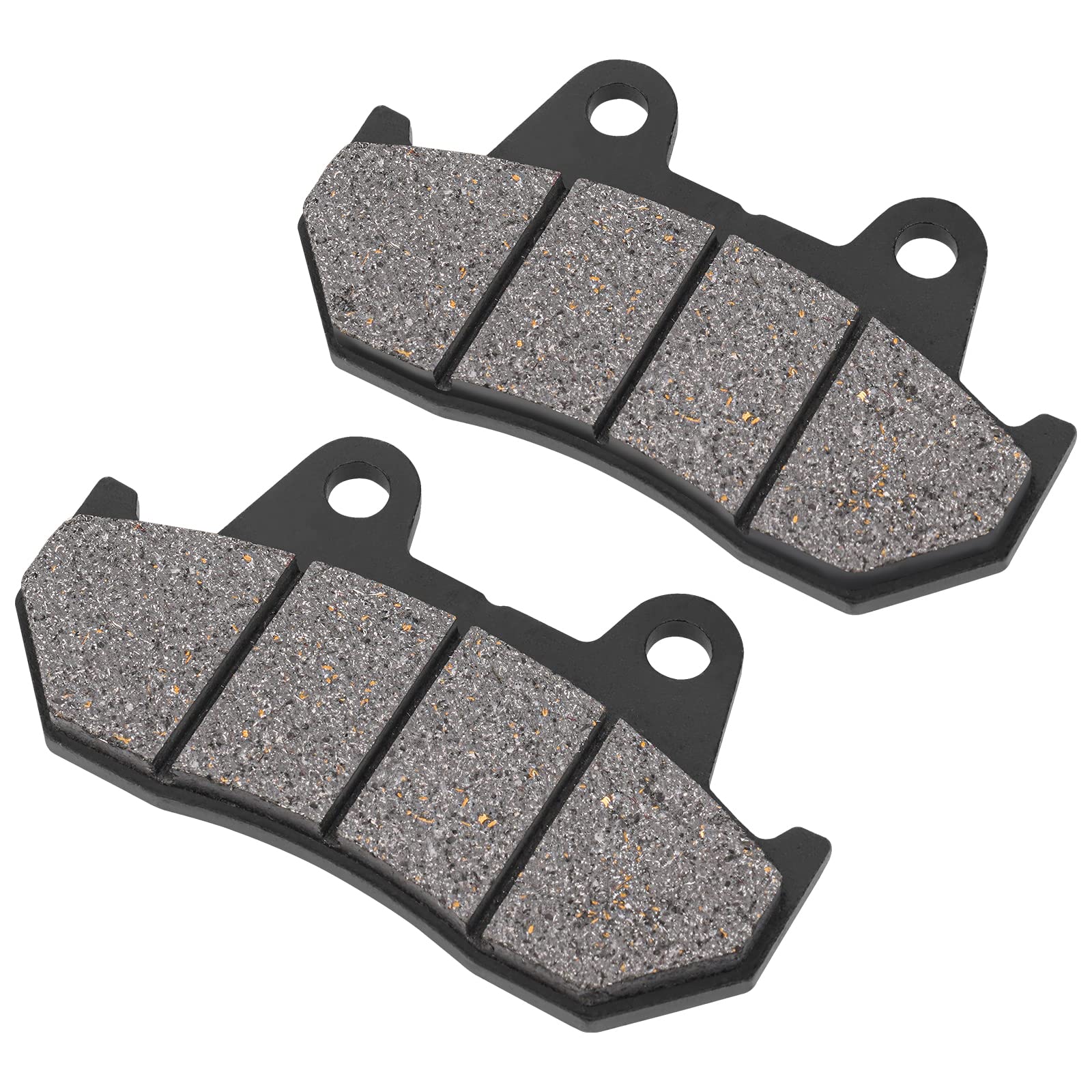 Ahl Semi-Metallic Front And Rear Brake Pads Set For Honda Gl1100 Goldwing/Interstate 1982-1983 Vf1100 C/S V65 Magna/Sabre 1983-1986, Gl1200 Goldwing 1200 Aspencade 1984 1985 1986 1987
