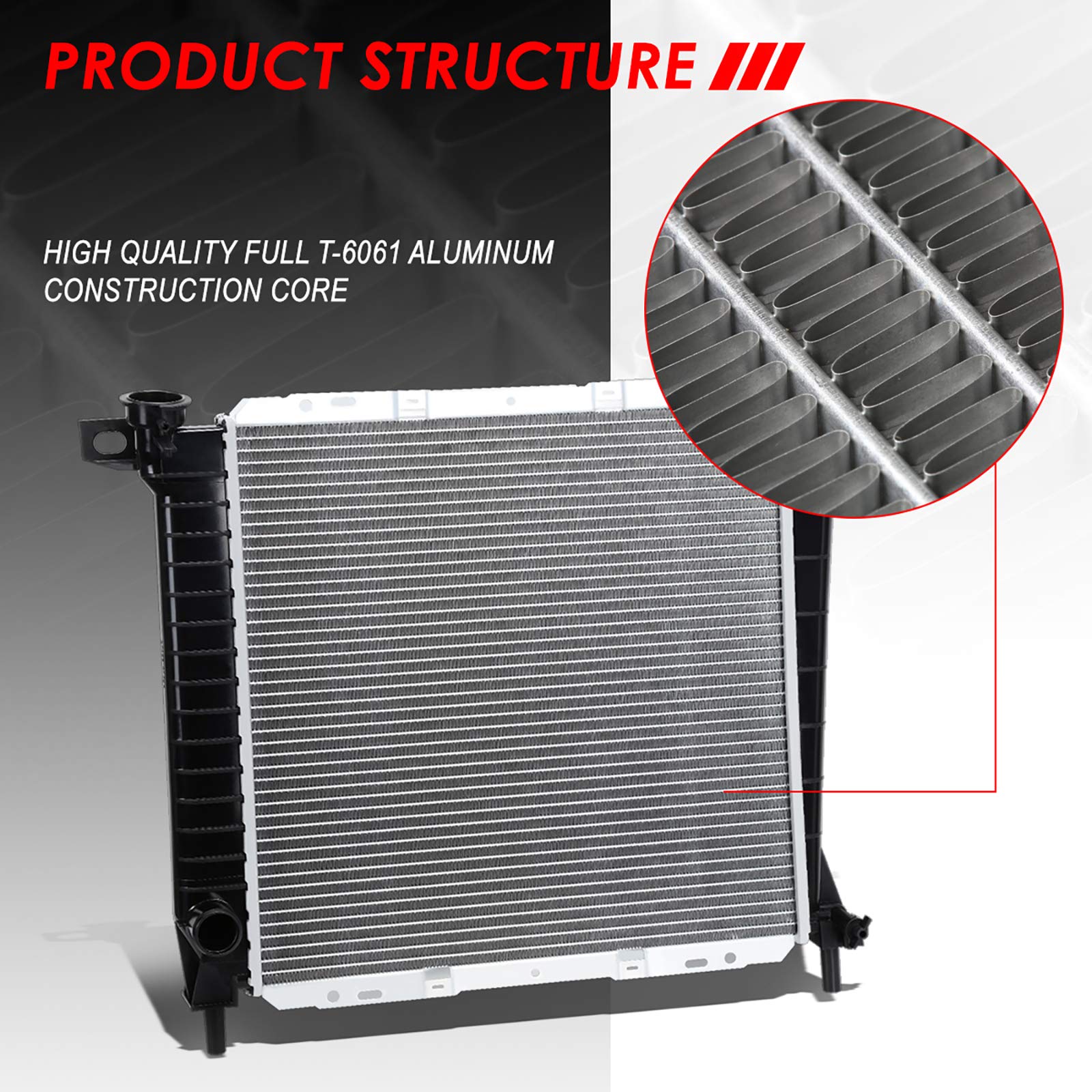 Auto Dynasty Radiator Compatible With 1985-1994 Ford Ranger Bronco Explorer Maz Navajo B3000 B4000 2.8L 2.9L 3.0L 4.0L Mt, Dpi 8