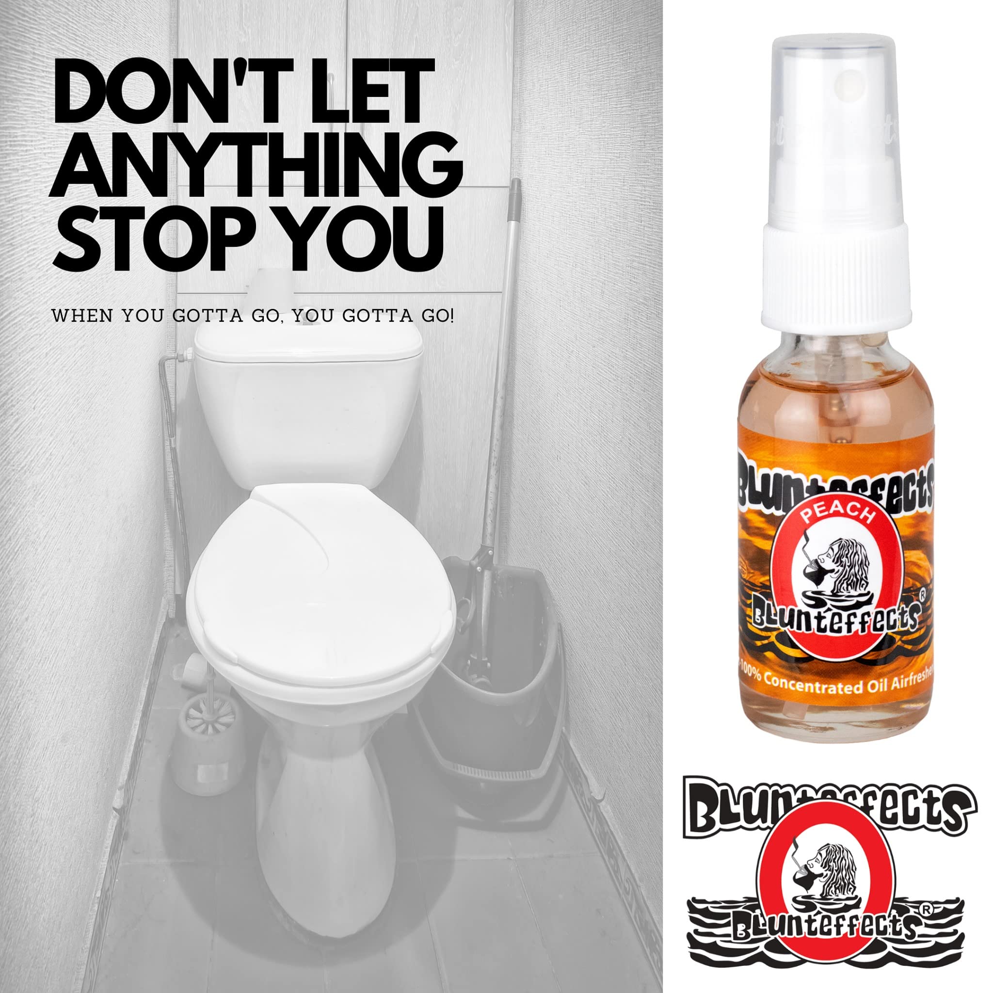 Blunteffects Blunt Effects 100% Concentrated Air Freshener Car/Home Oder Neutralizing Spray (3 Pack) [Choose The Scent] (Baby Po