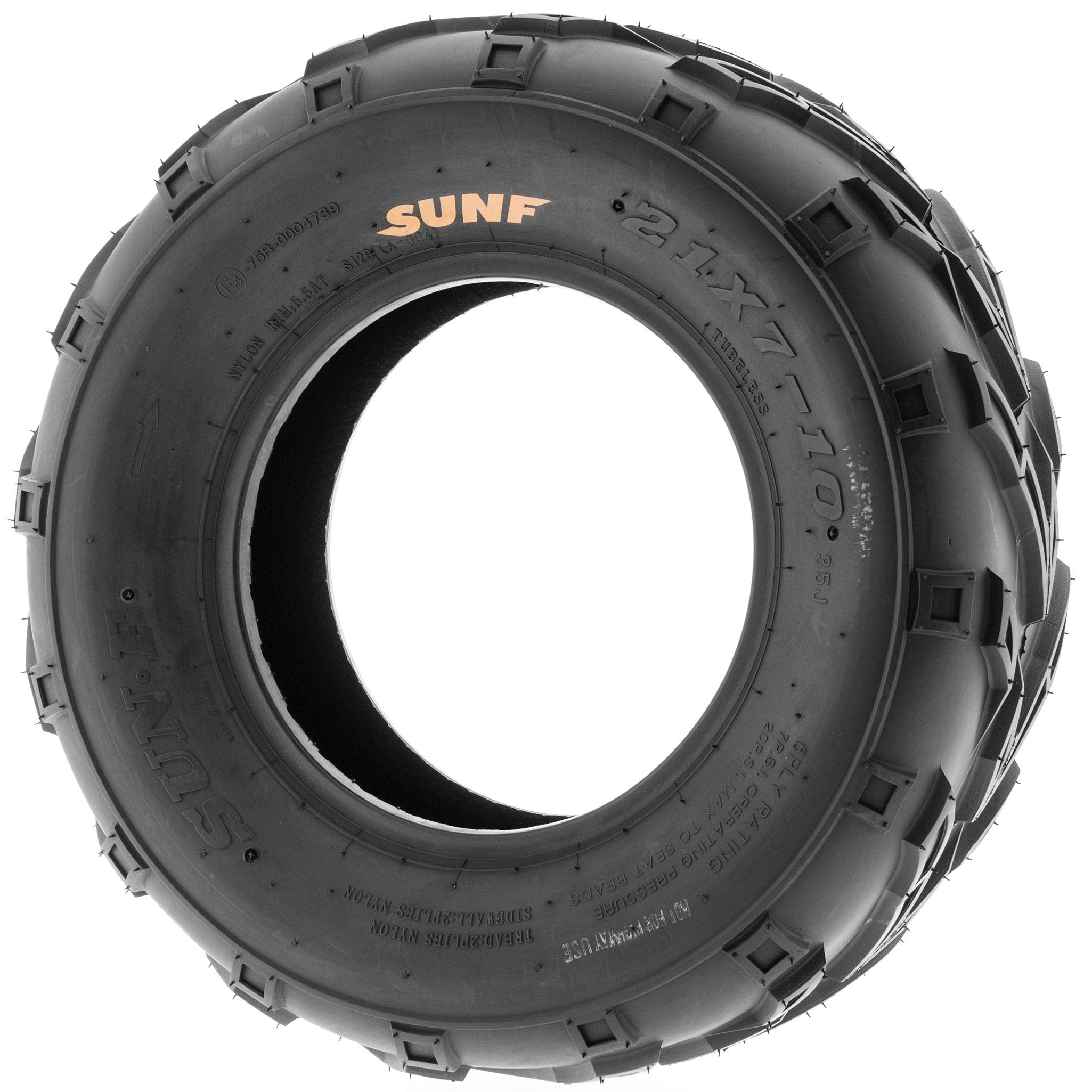 Sunf 145/70-6 Atv Utv Muddy Sandy Tire 145/70X6 Mud Sand 6 Pr A004 - Pair Of 2