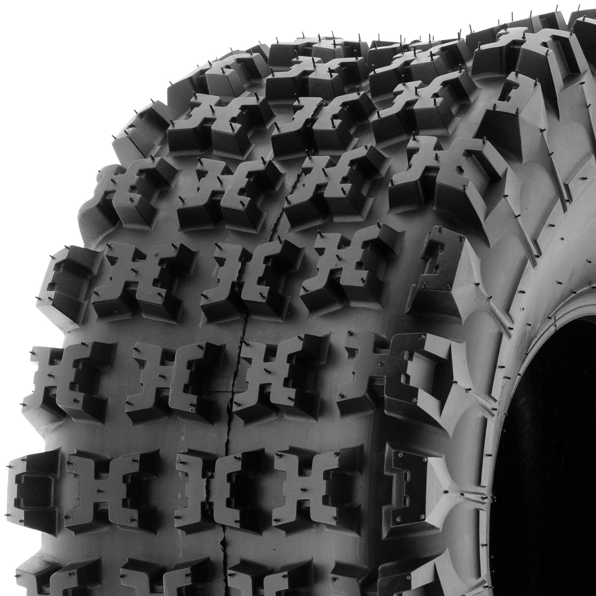 SunF XC ATV UTV Knobby Sport Tires 22x10-9,6 PR Tubeless A027, Set of 2