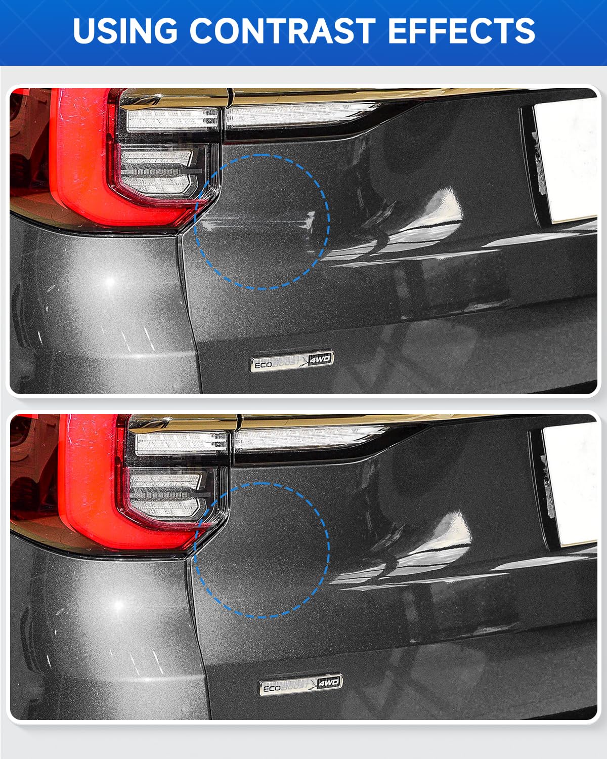 UJ Sterling Gray Metallic Touch Up Paint Compatible with Ford Exact Match Touch Up Paint Car Scratch Repair