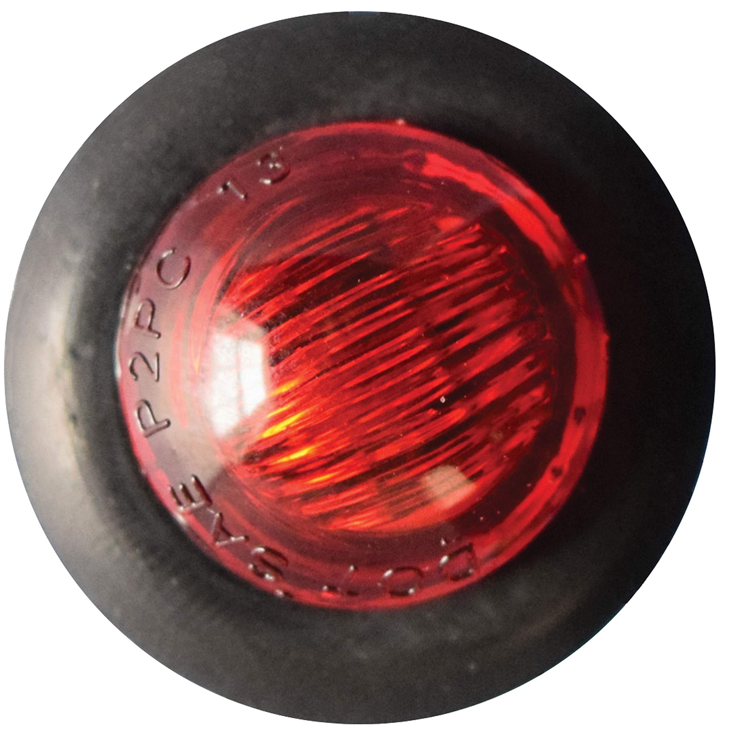 Fasteners Unlimited 003-183Rr Bullet Led Light Red W/Grommet