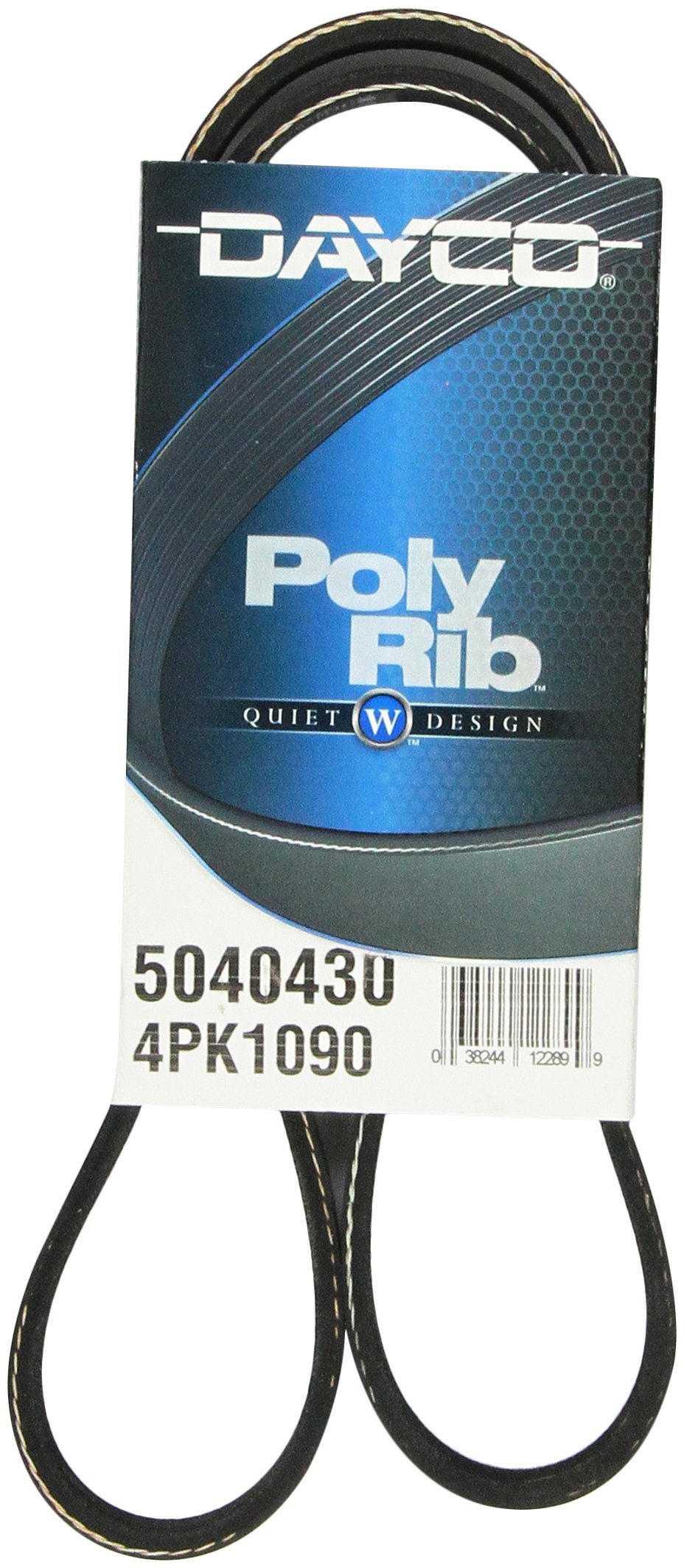 Dayco 5040430 Serpentine Belt , Black