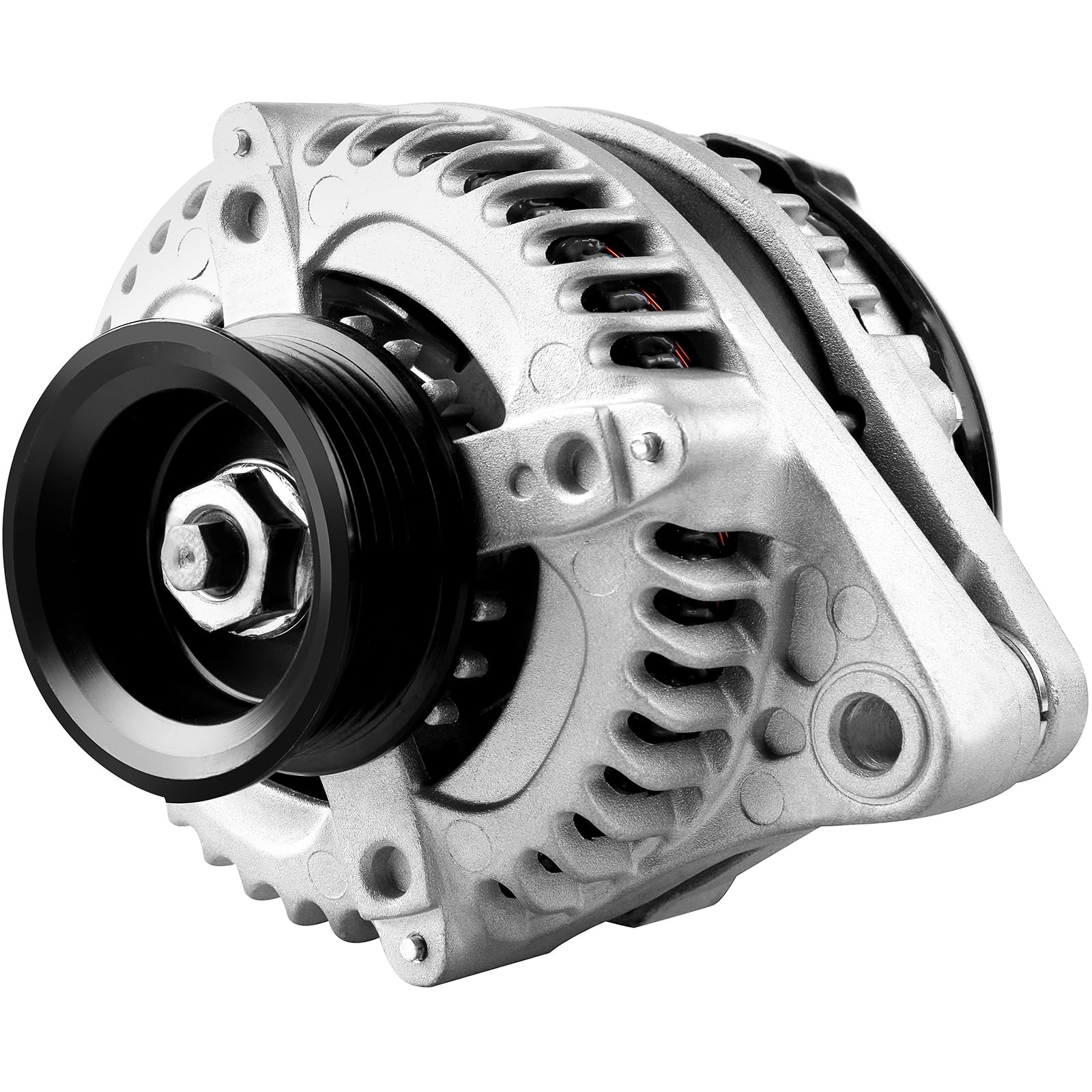SCITOO Alternators 130A CW 11392 fit Honda Accord 3.5L 2008 2009 2010 2011 2012 S6 12V 130Amp CW 6-Groove Pulley AND0483 VND0483