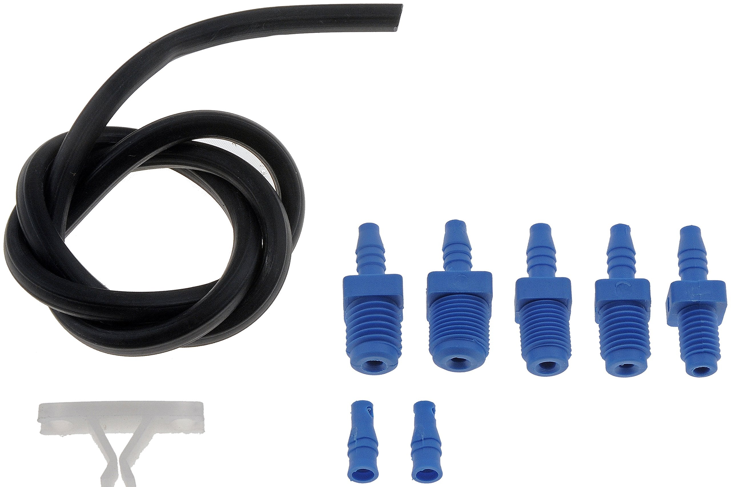 Dorman 13999 Master Cylinder Bleeder Kit - 22 In. Hose, Clip, And Metric Fittings