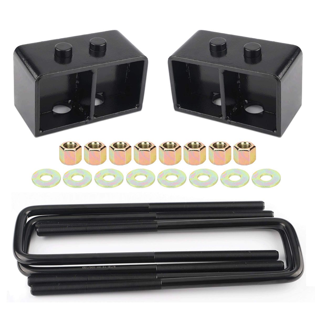 3" Rear Leveling Lift Blocks For F150, 3 Inch Rear Leveling Lift Kit Compatible With 2004-2020 F150 2Wd 4Wd