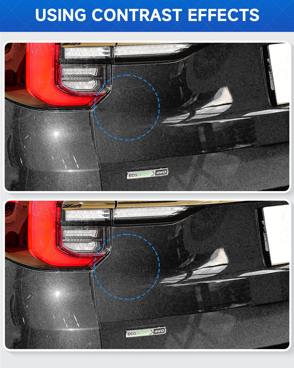 UH Tuxedo Black Touch Up Paint Compatible with Ford Exact Match Touch Up Paint Car Scratch Repair