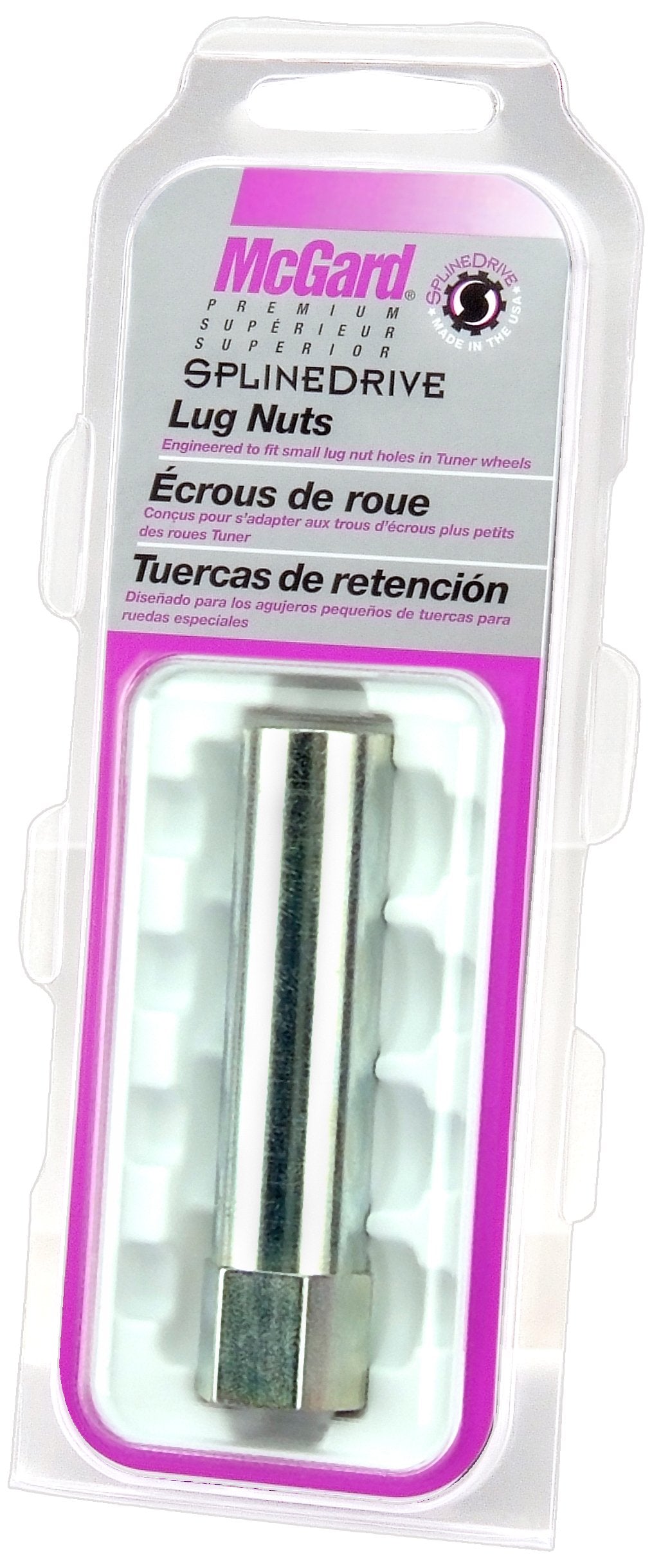 McGard 65300 SplineDrive Installation Tool - 13/16&quot; Hex Size, Silver