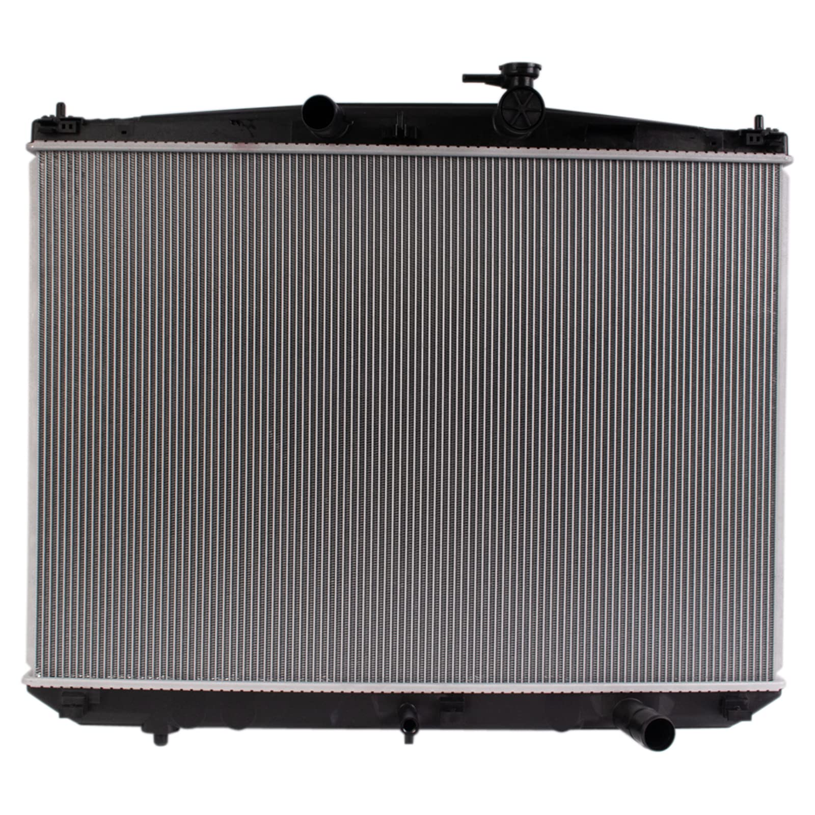 Trq Radiator Assembly Aluminum Core Compatible With 17-19 Toyota Highlander Cu13657 To3010361