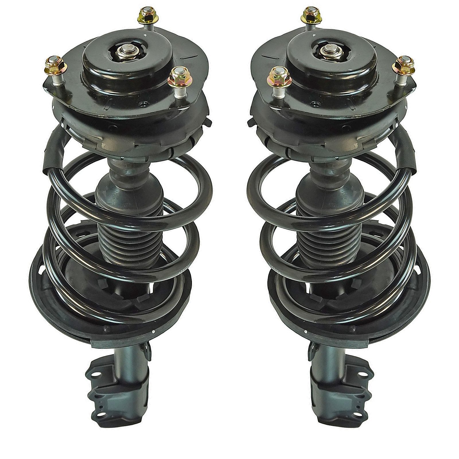 Trq Front Strut & Coil Spring Assembly Set Driver & Passenger Sides Compatible With 09-14 Toyota Venza