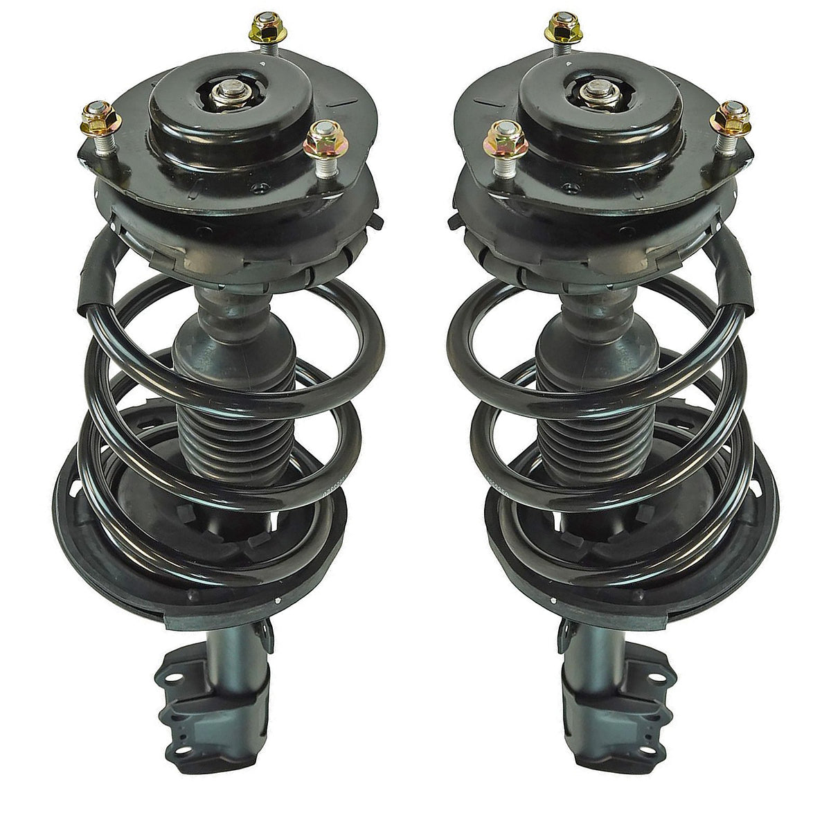 Trq Front Strut & Coil Spring Assembly Set Driver & Passenger Sides Compatible With 09-14 Toyota Venza