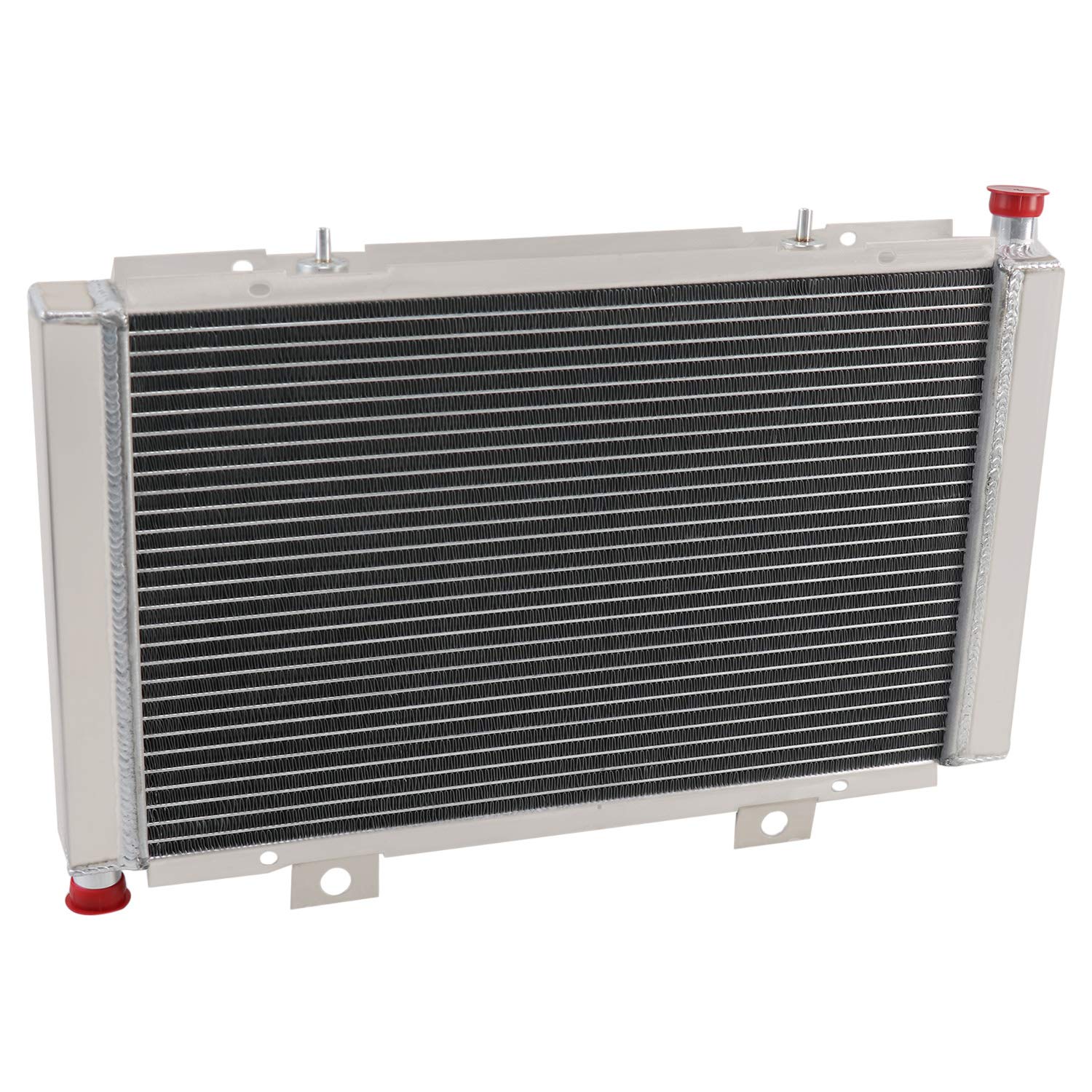 ALLOYWORKS 2 Row All Aluminum Radiator For 2011-2018 Can-Am Commander 1000 2010+ / Maverick 1000 2013+