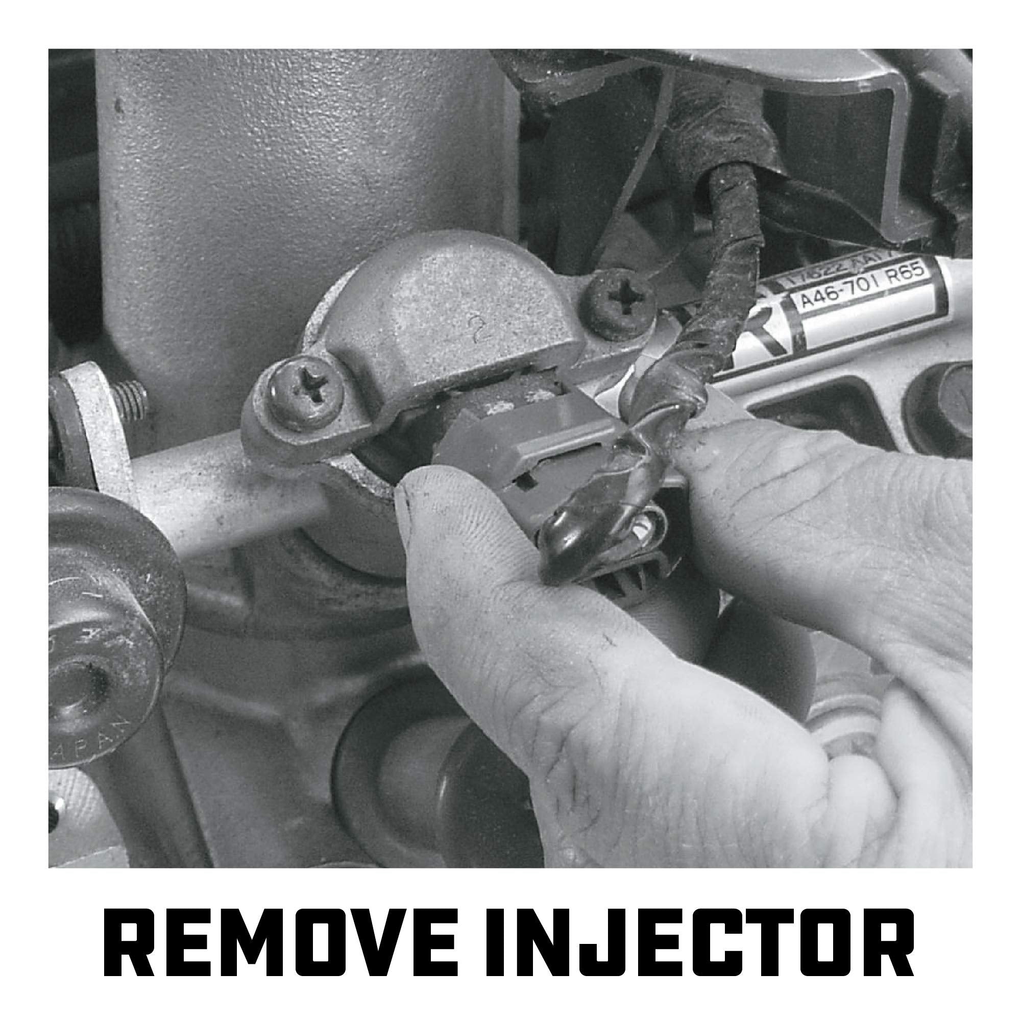 Powerbuilt Deluxe Fuel Injection Test Noid Light Tool Set, Kit Tests Vehicle Electronic Fuel Injectors And Idle Air Control Valv