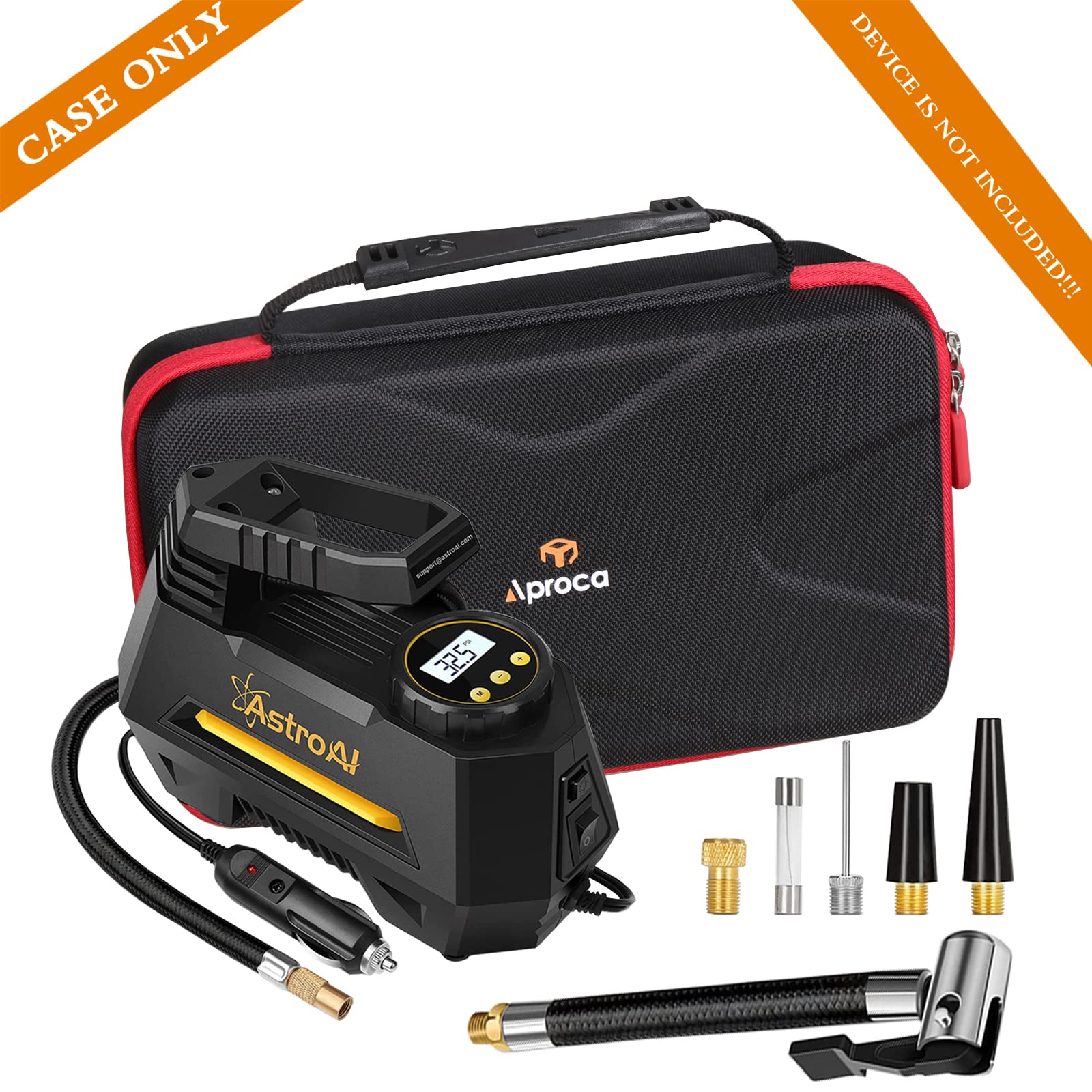 Aproca Hard Storage Travel Storage Case, For Astroai Air Compressor Tire Inflator Portable Air Pump