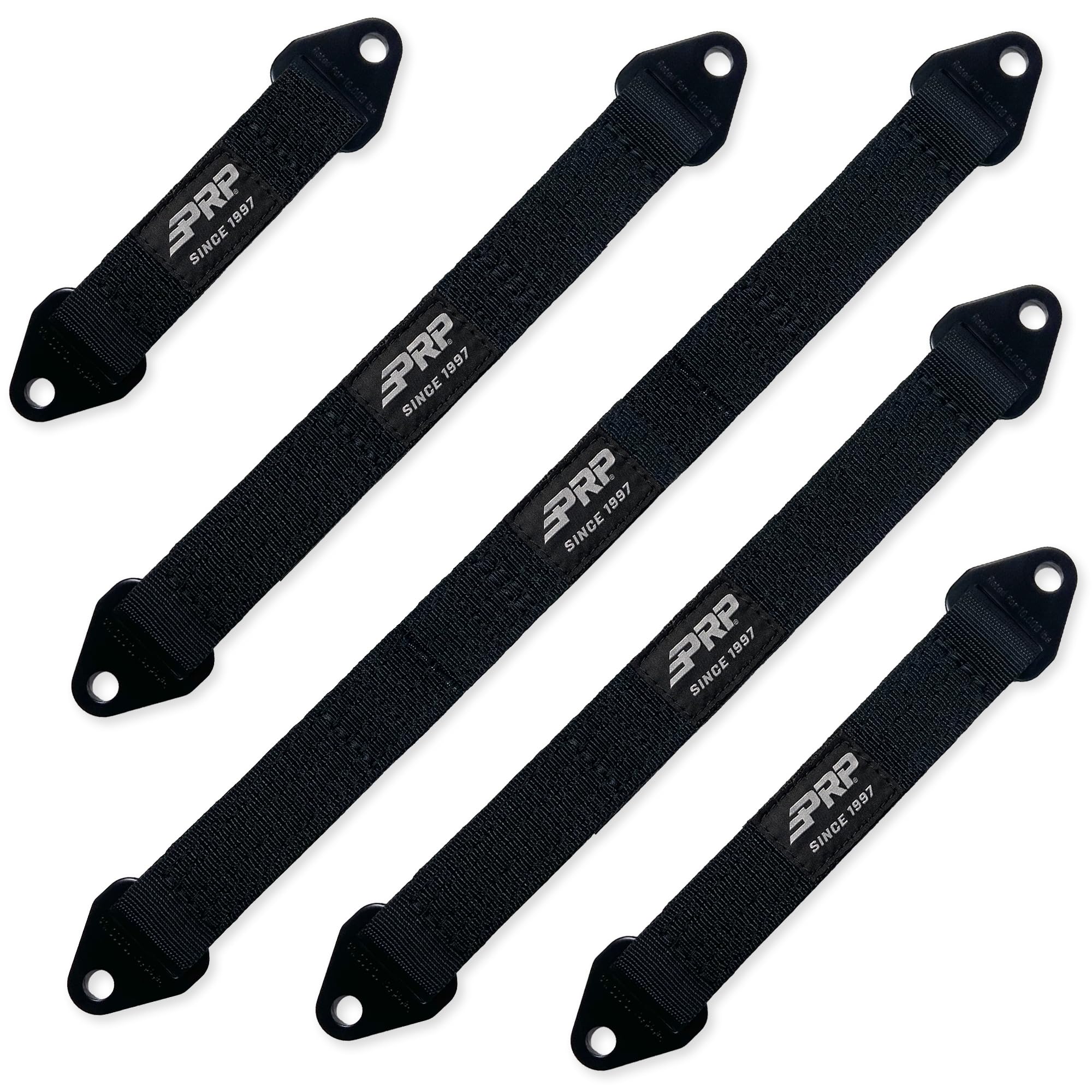 Prp Seats Premium Quad Wrap Limit Strap For Off Road 4X4, Utv, Sxs - Heavy-Duty 10,000 Lb. Suspension Limiting Straps, (1 Ea.) 1