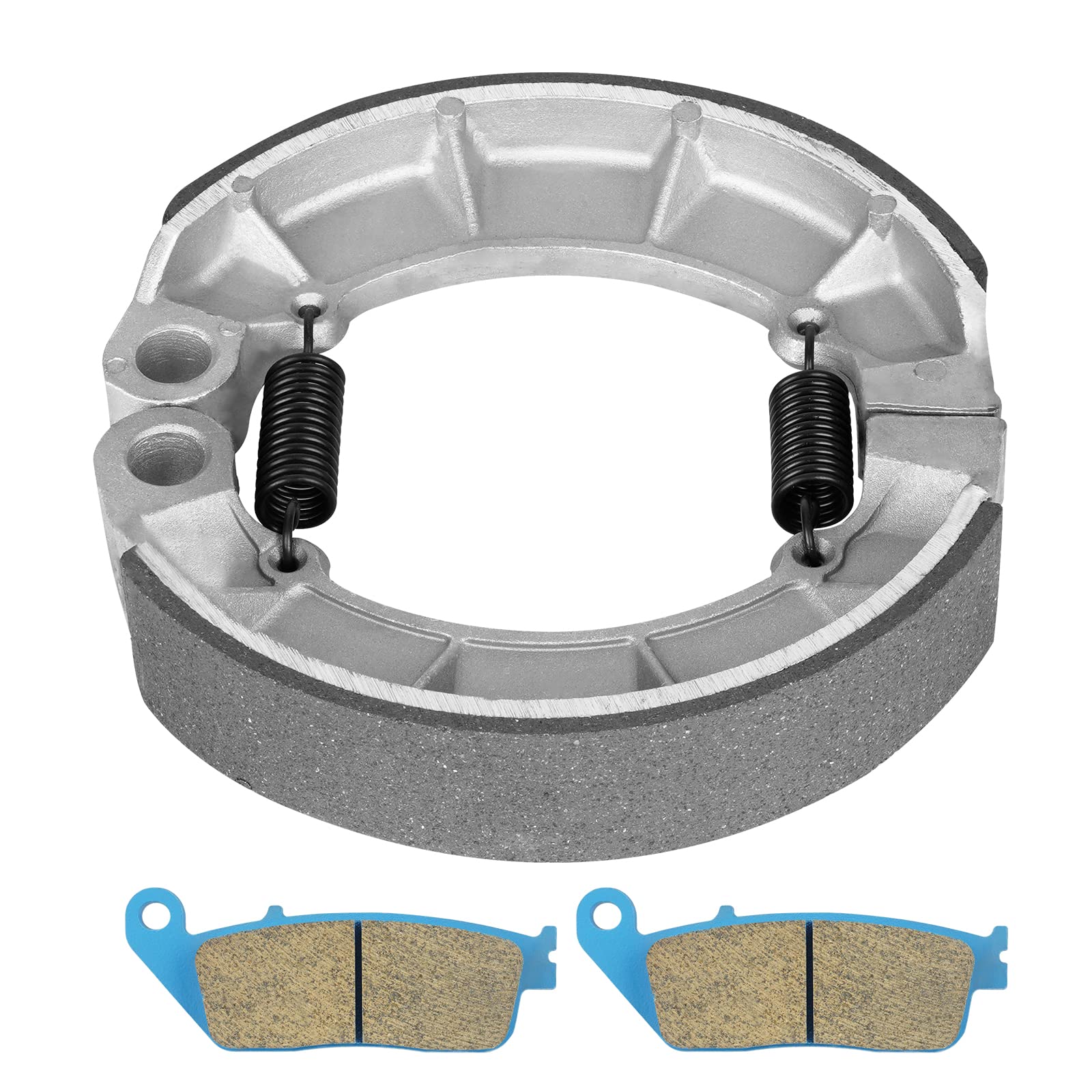 Front and Rear Brake Shoes Pads for Honda Shadow Spirit VT750 C2 DC 2001-2014, VT750 Aero 2004-2015, Shadow Phantom C2B 2010-202