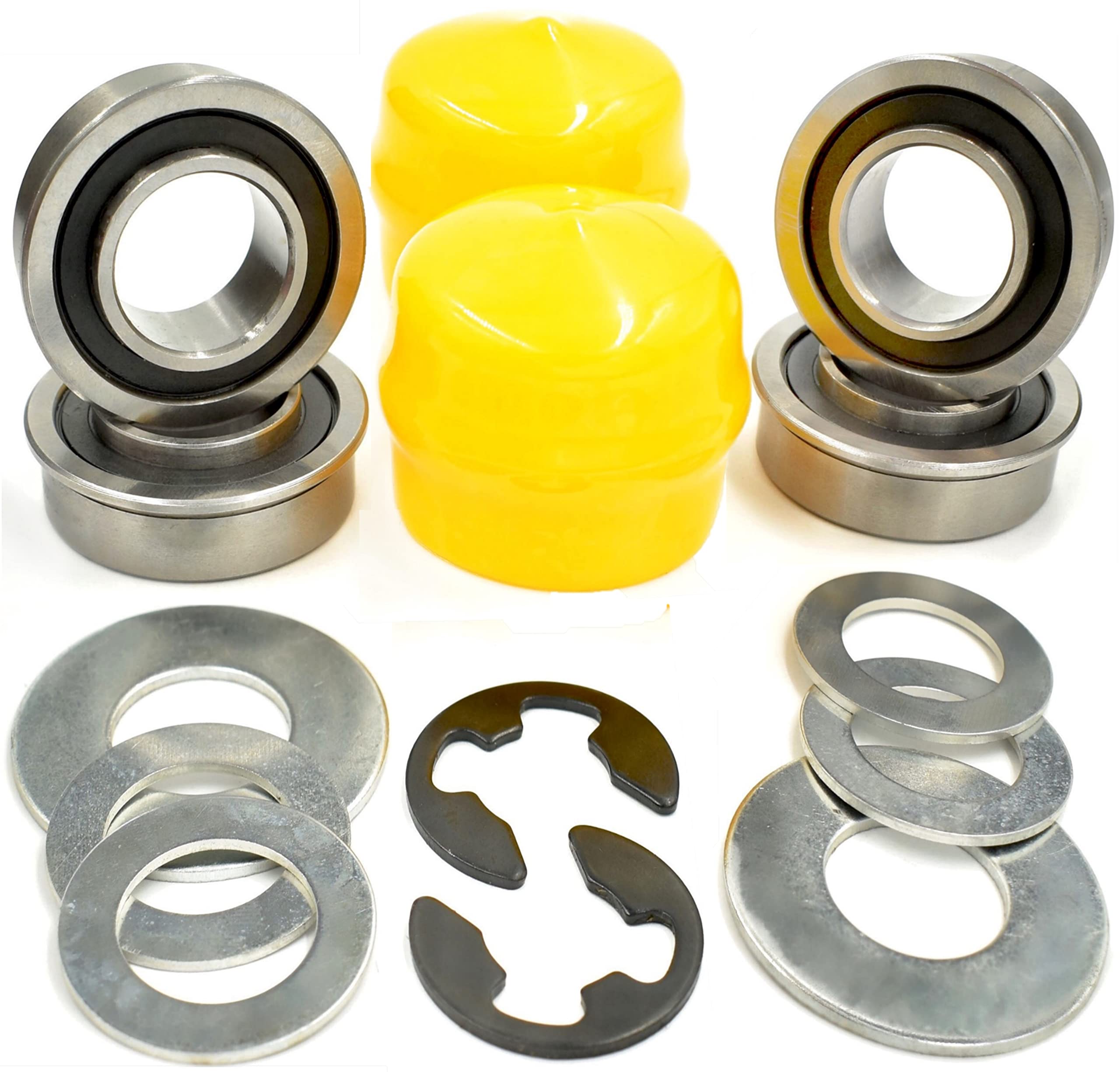 Hd Switch Front Wheel Bushing To Bearing Conversion Kit Fits John Deere D100 D105 D110 D120 D130 D140 D150 D160 D170 Wheel Beari