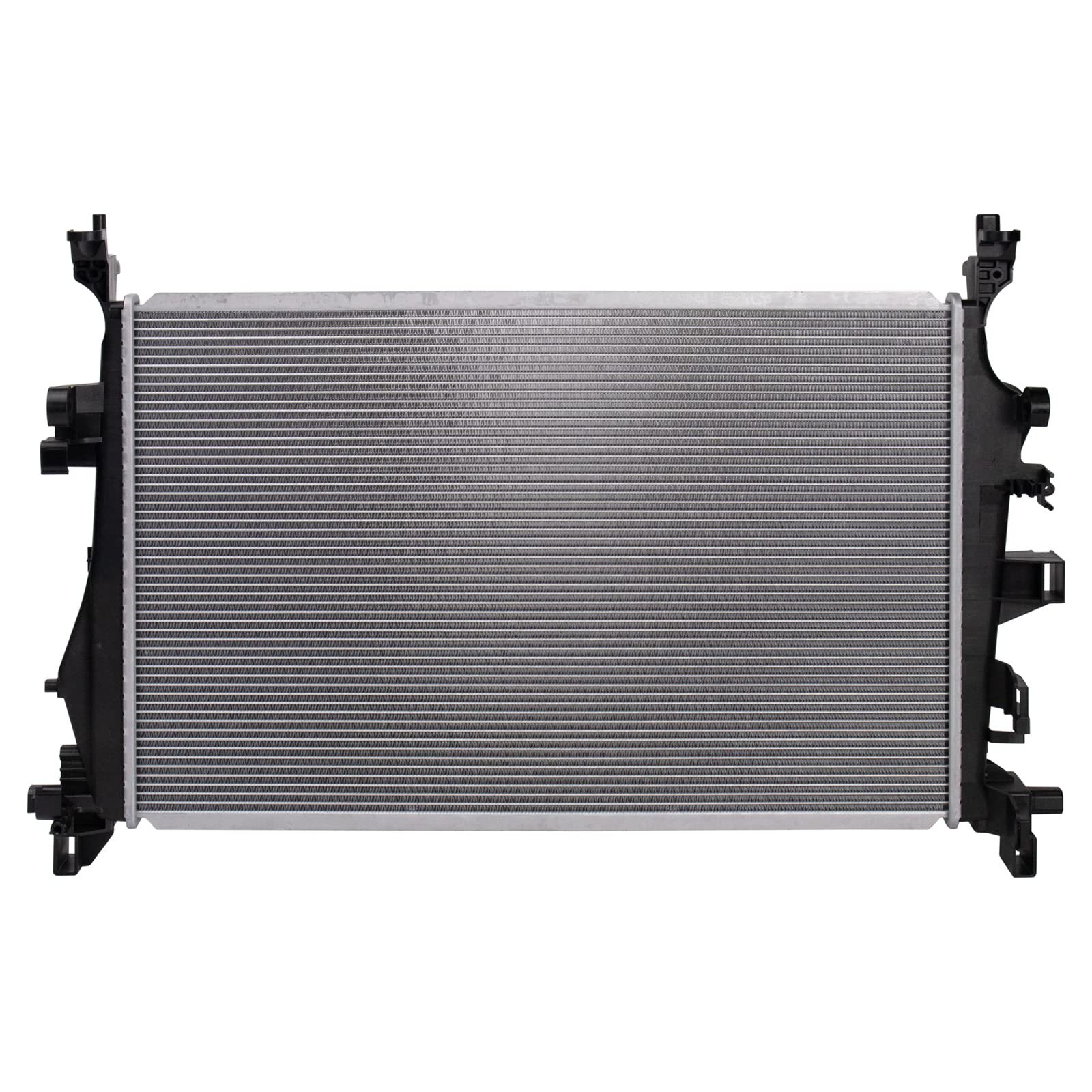 Trq Radiator Assembly Aluminum Core Compatible With 16-18 Fiat 500X 15-18 Jeep Renegade Cu13535