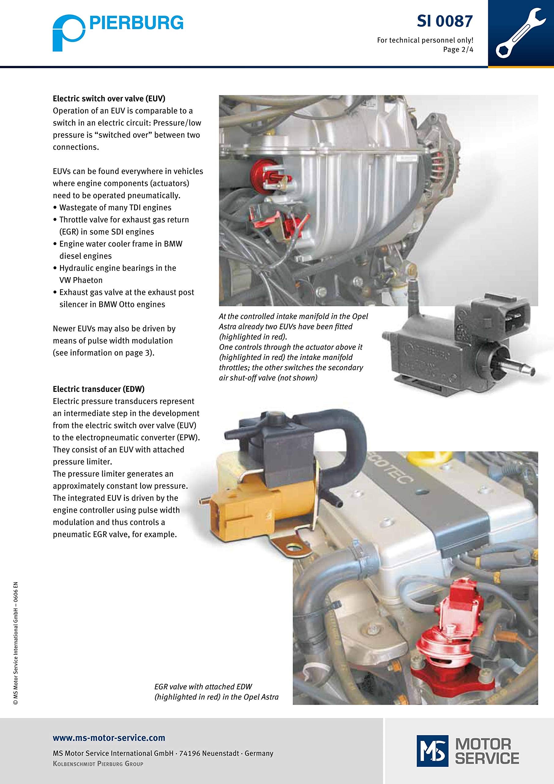 Pierburg Electric Valve Electrical 12 V 7.22355.01.0#Oem 0025401897 For Mercedes-Benz A 002 540 18 97