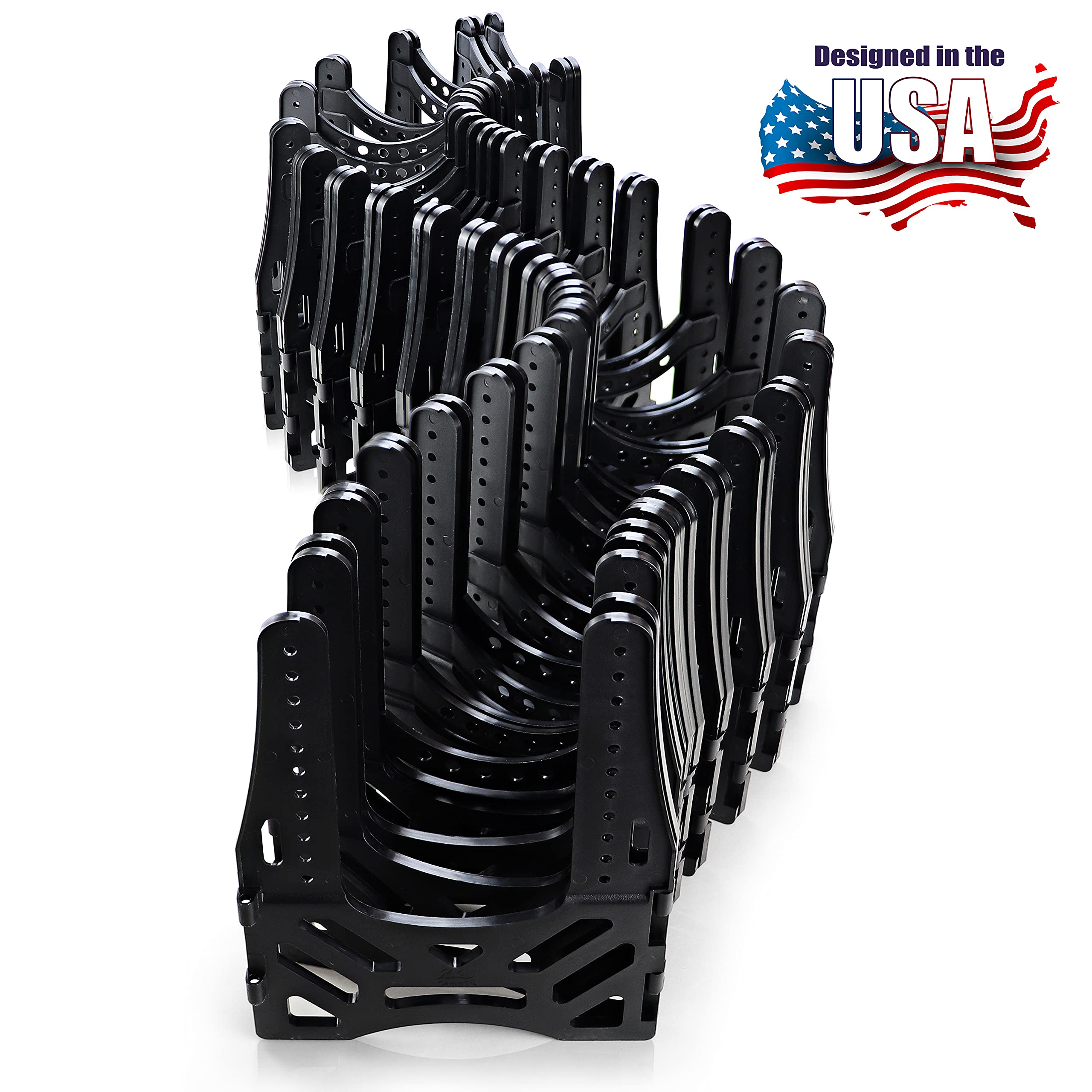 Stink Slink Rv Sewer Hose Support 20 Ft - Collapsable Camper Sewer Hose Support With Carrying Strap For Easy Storage - Sturdy De