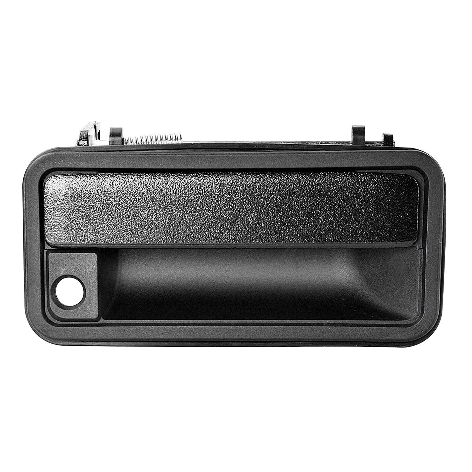 Exterior Door Handle, Front Right Passenger Side, Metal Lever Plastic Bezel, Compatible With 1988-2001 Chevy Gmc K1500 K2500 K3500, C1500 C2500 C3500 Suburban, Tahoe, Yukon, Cadillac 15742230, 77073