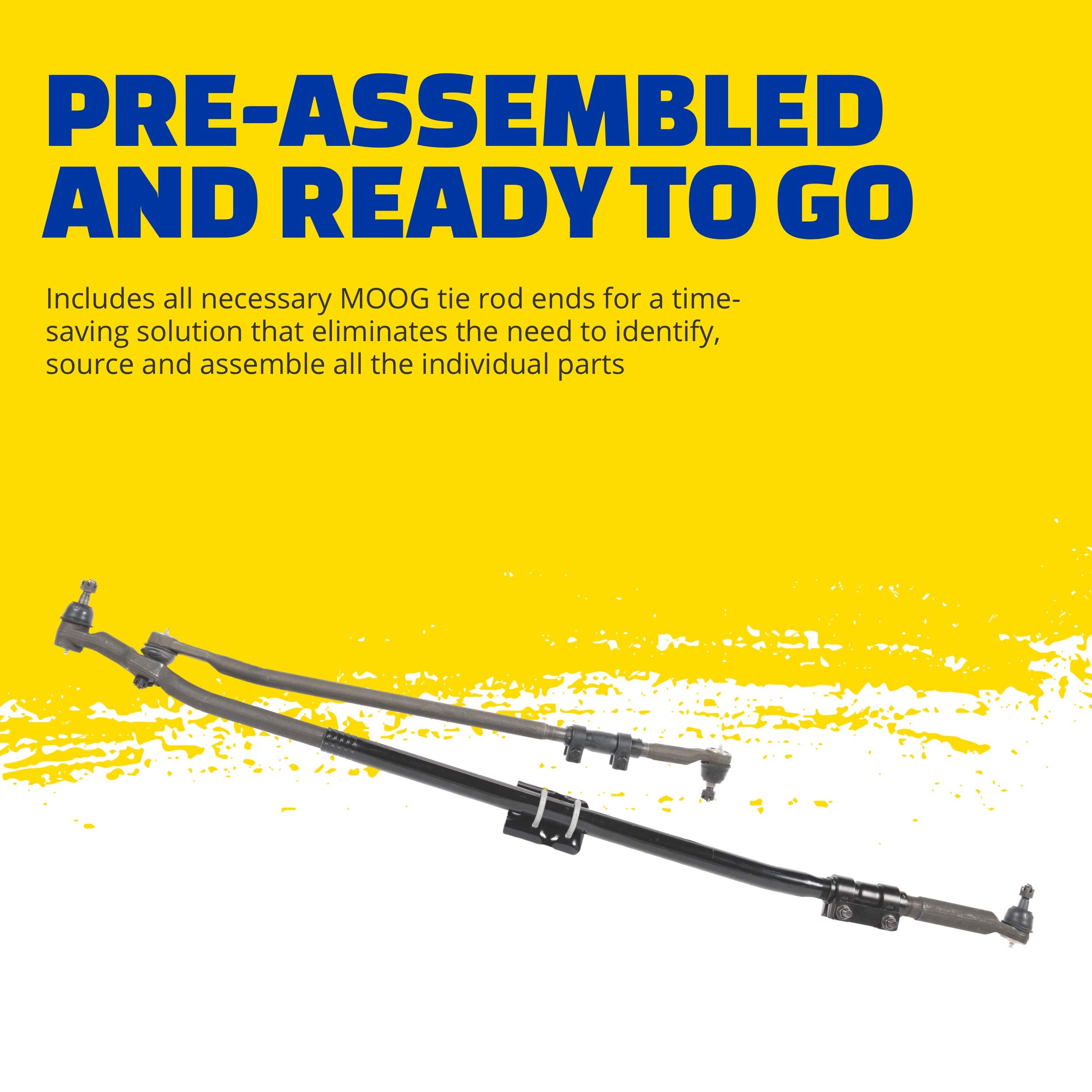 Moog Ds800982A Steering Linkage Assembly For Jeep Wrangler