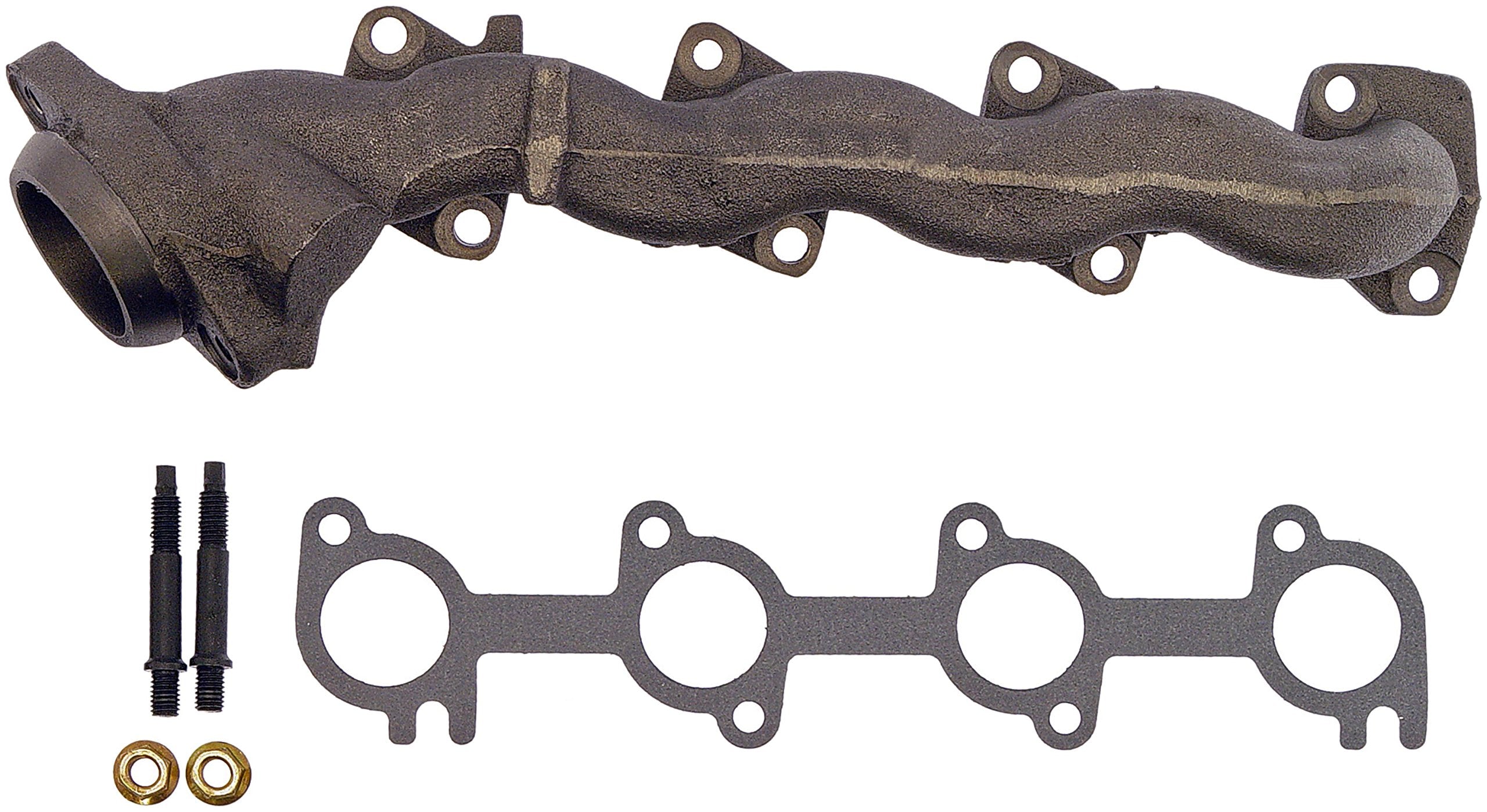 Dorman 674-398 Passenger Side Exhaust Manifold Kit - Includes Required Gaskets and Hardware Compatible with Select Ford / Lincol