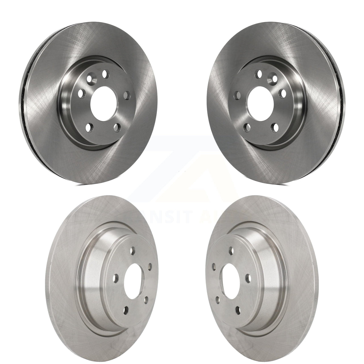 Front Rear Disc Brake Rotors Kit For Cadillac Deville Seville Buick Park Avenue K8-100975