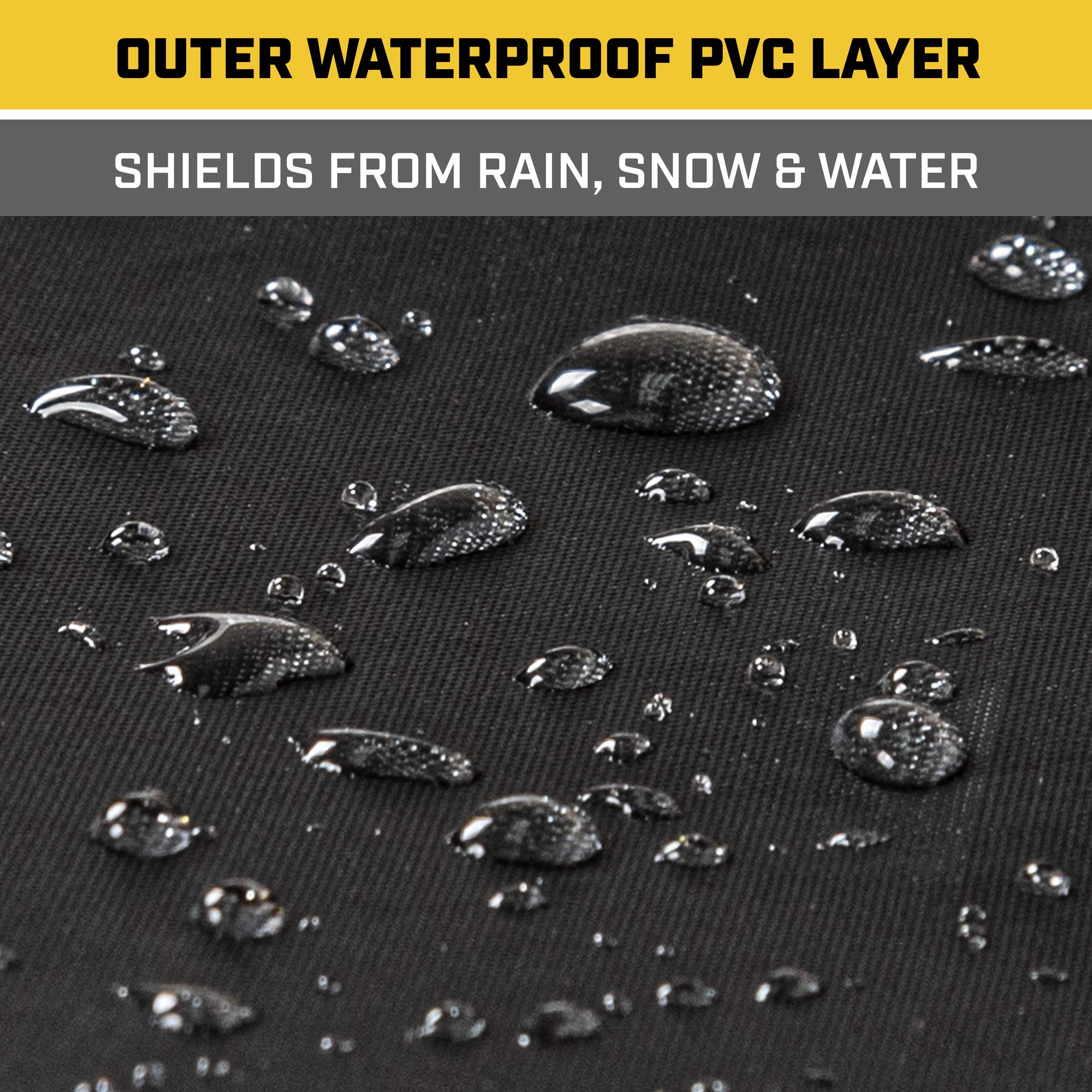 CAT MudShield ATV Cover Waterproof Heavy Duty Outdoors All Terrain Vehicle 4 Wheeler Accessories ATV Quad Cover Polaris ATV Cove