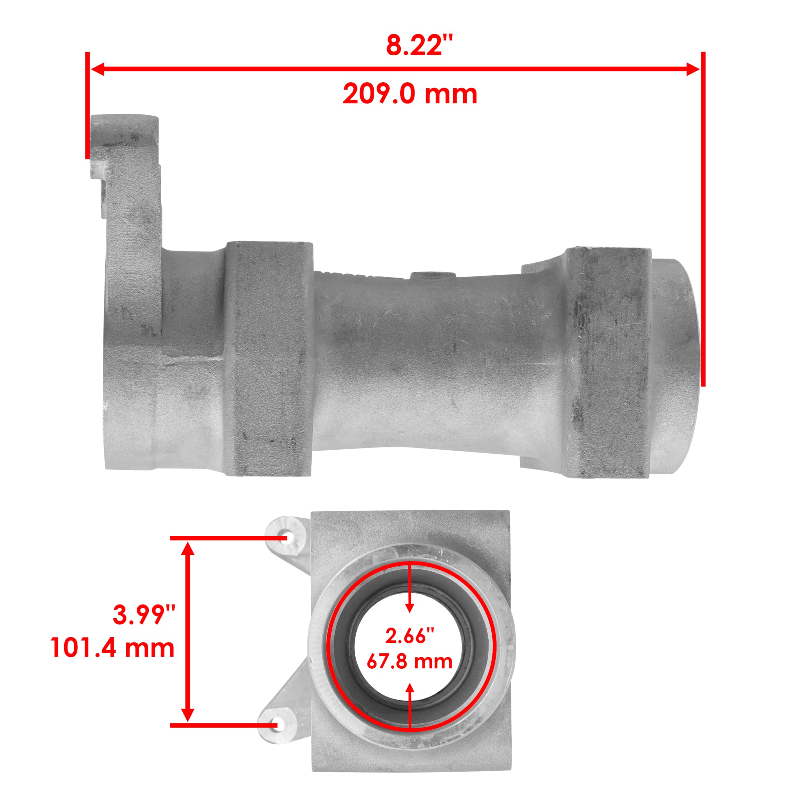 Caltric Rear Axle Bearings Seals Spacer And Bearing Carrier Kit Compatible With Suzuki Lt-Z400 Ltz400 Quadsport 2003/64715-07G00 64715-07G0V 64731-07G00
