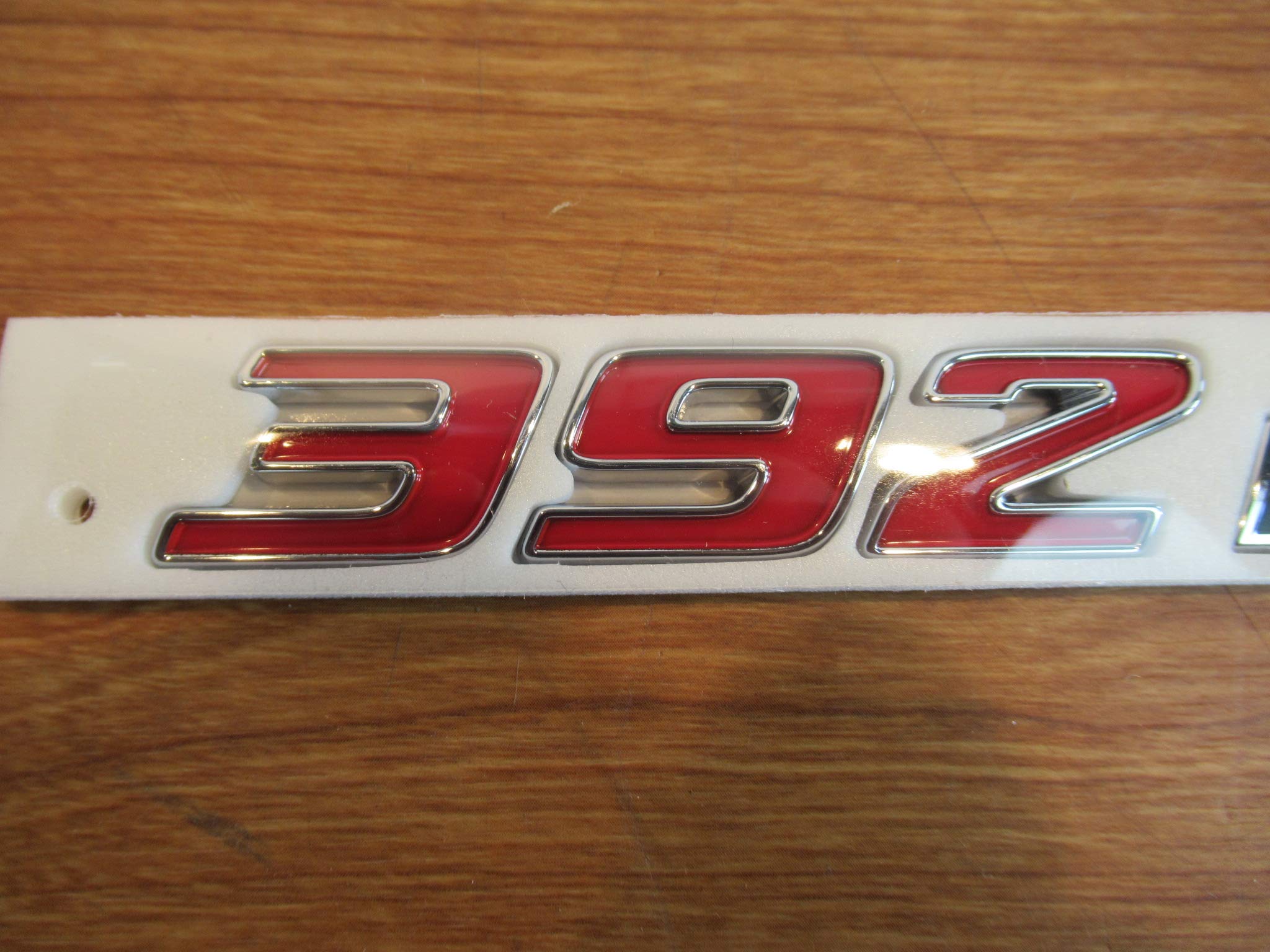 2015-2019 Dodge Challenger 392 Hemi Shaker Hood Scoop Nameplates (2) Mopar Oem