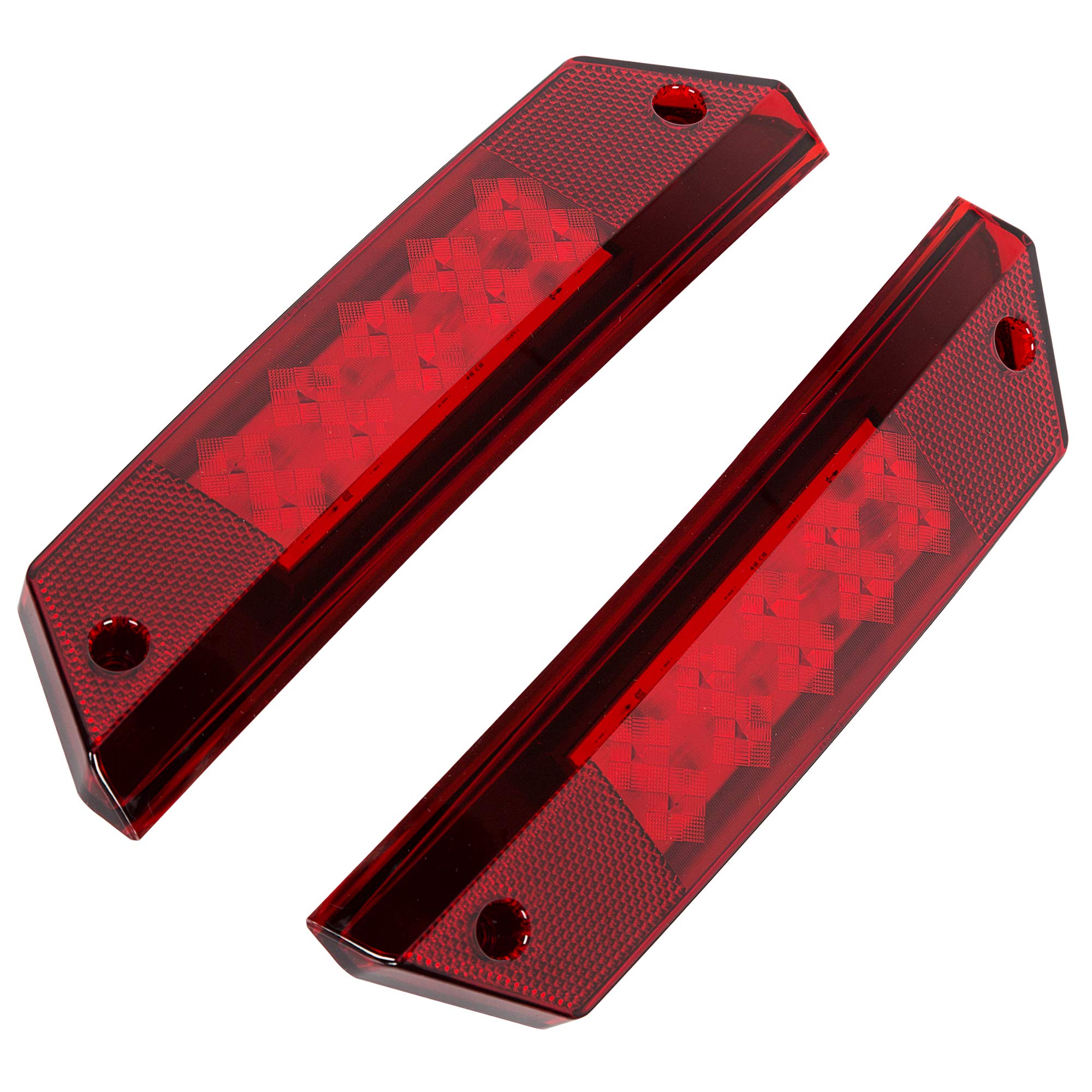 Ecotric Tail Lights Lamps Compatible With 2009-2016 Polaris Ranger 500/700/800/900 Replacement For Part 2411099 (2Pcs)