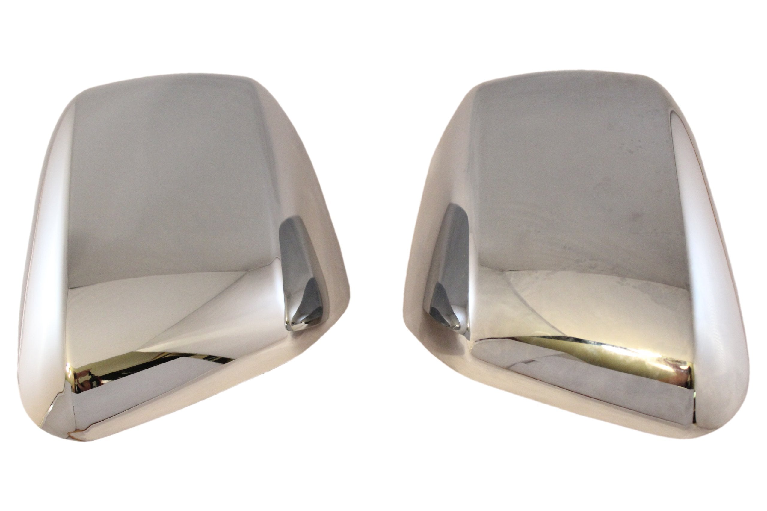 New Chrome Side Rear View Mirror Covers Trim Set For The Nissan Frontier, Pathfinder & Xterra