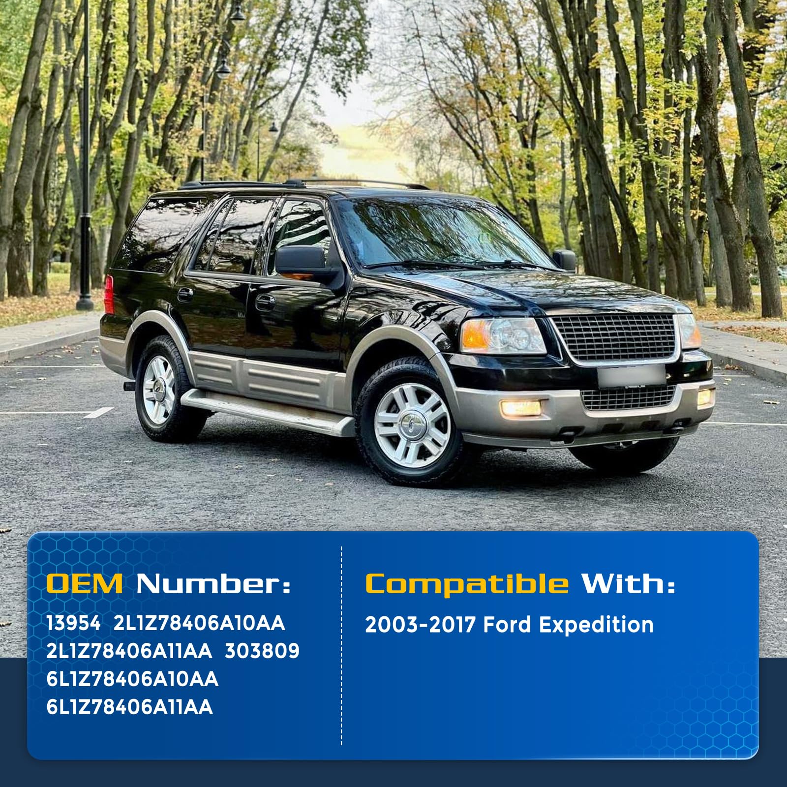 Arana Liftgate Struts For Ford Expedition 2003-2017, Rear Hatch Lift Support Shocks Fits 2003-2017 Ford Expedition Base/El/Eddie