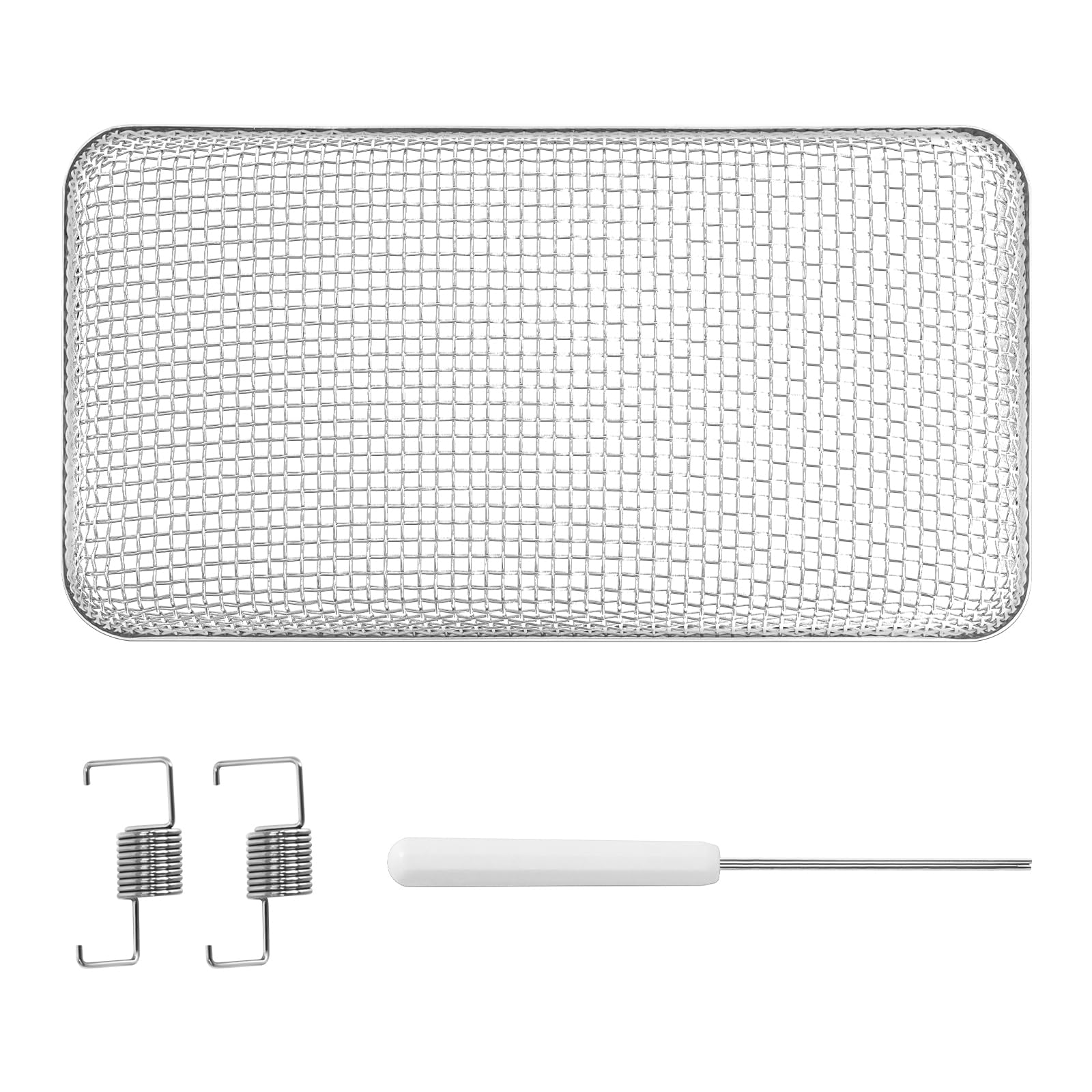 RV Furnace Vent Cover,Flying Insect Bug Cover,Stainless Steel Screen to Protect RV Water Heater from External Creature,7.5''x 4.