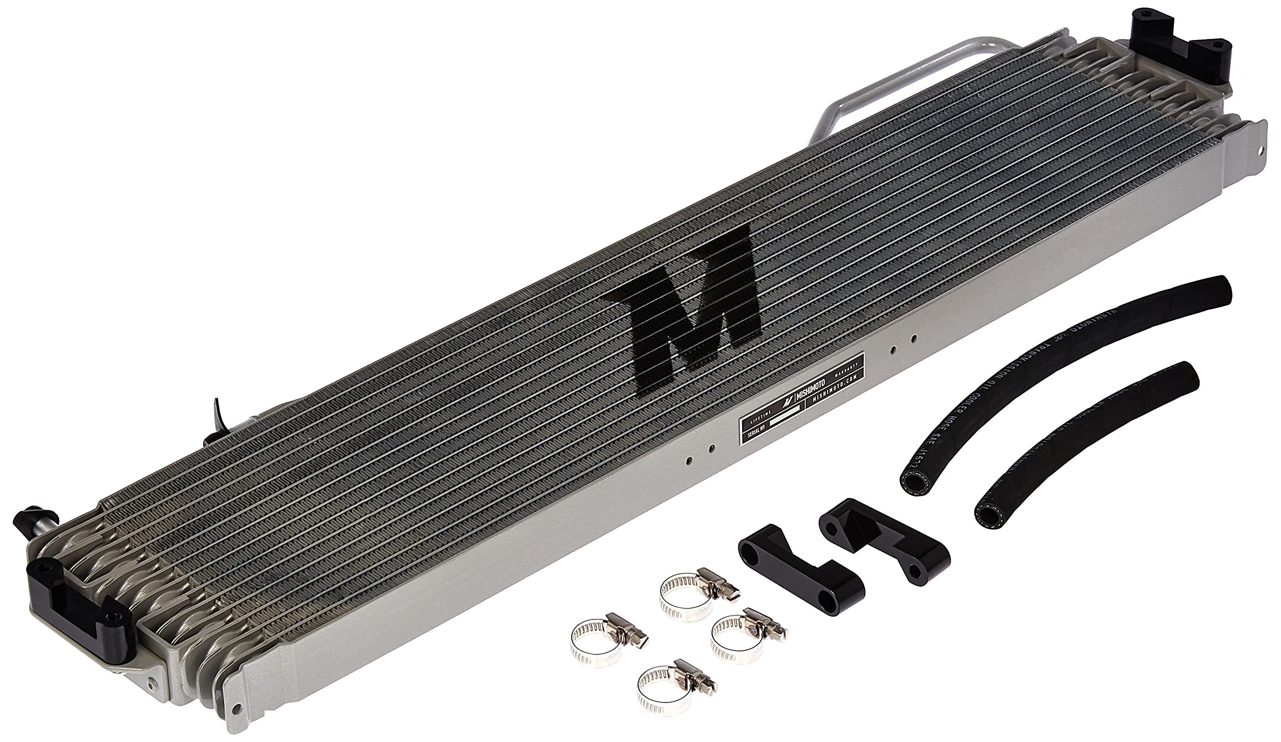 Mishimoto Mmtc-K2-14 Transmission Cooler, Compatible With Chevrolet Silverado, 2014-2018, Silver