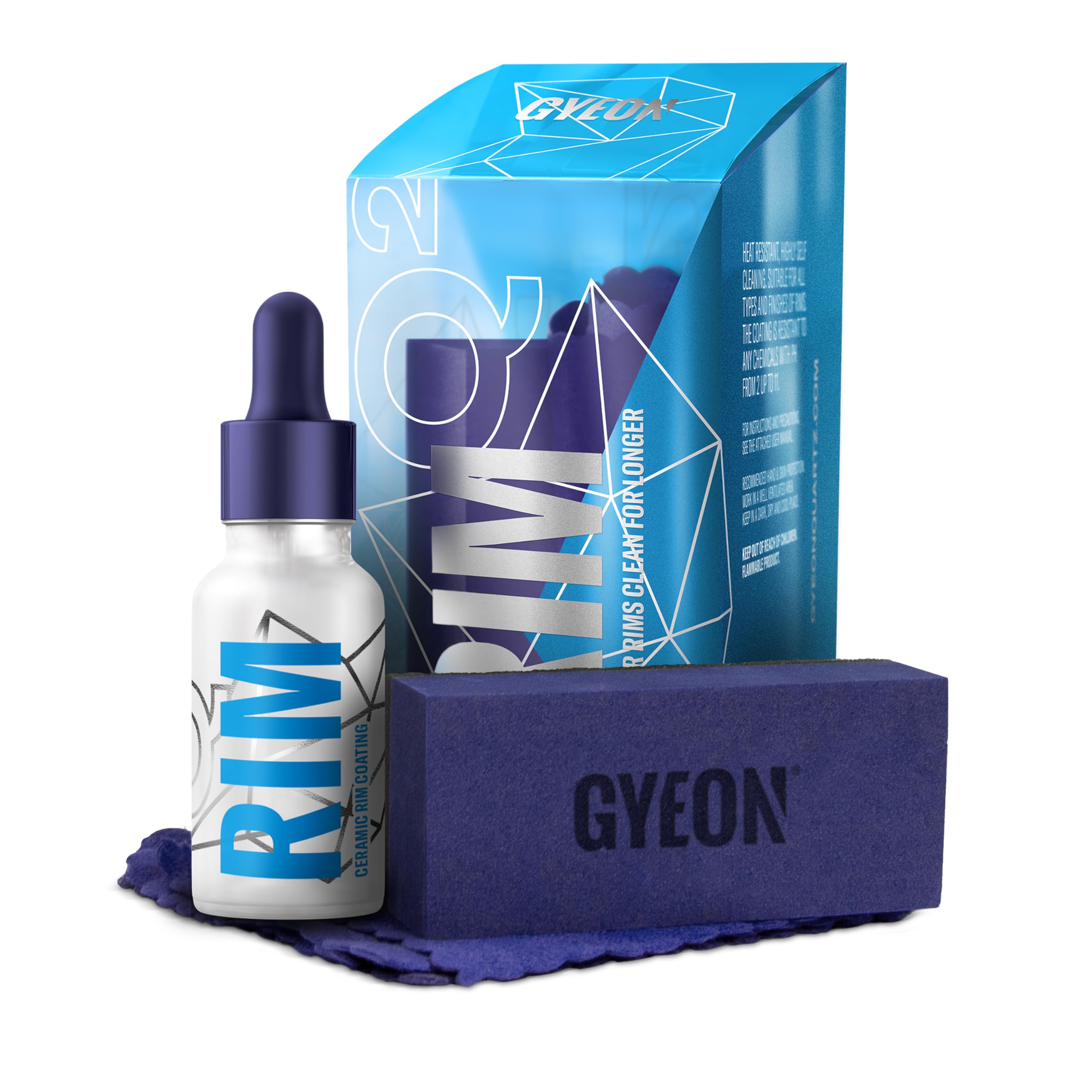 Gyeon Rim Evo 30Ml - Ceramic Coating Kit For Wheels - Brake Dust And Road Contaminant Repellent - High Heat Resistant Ceramic Coating For Wheels