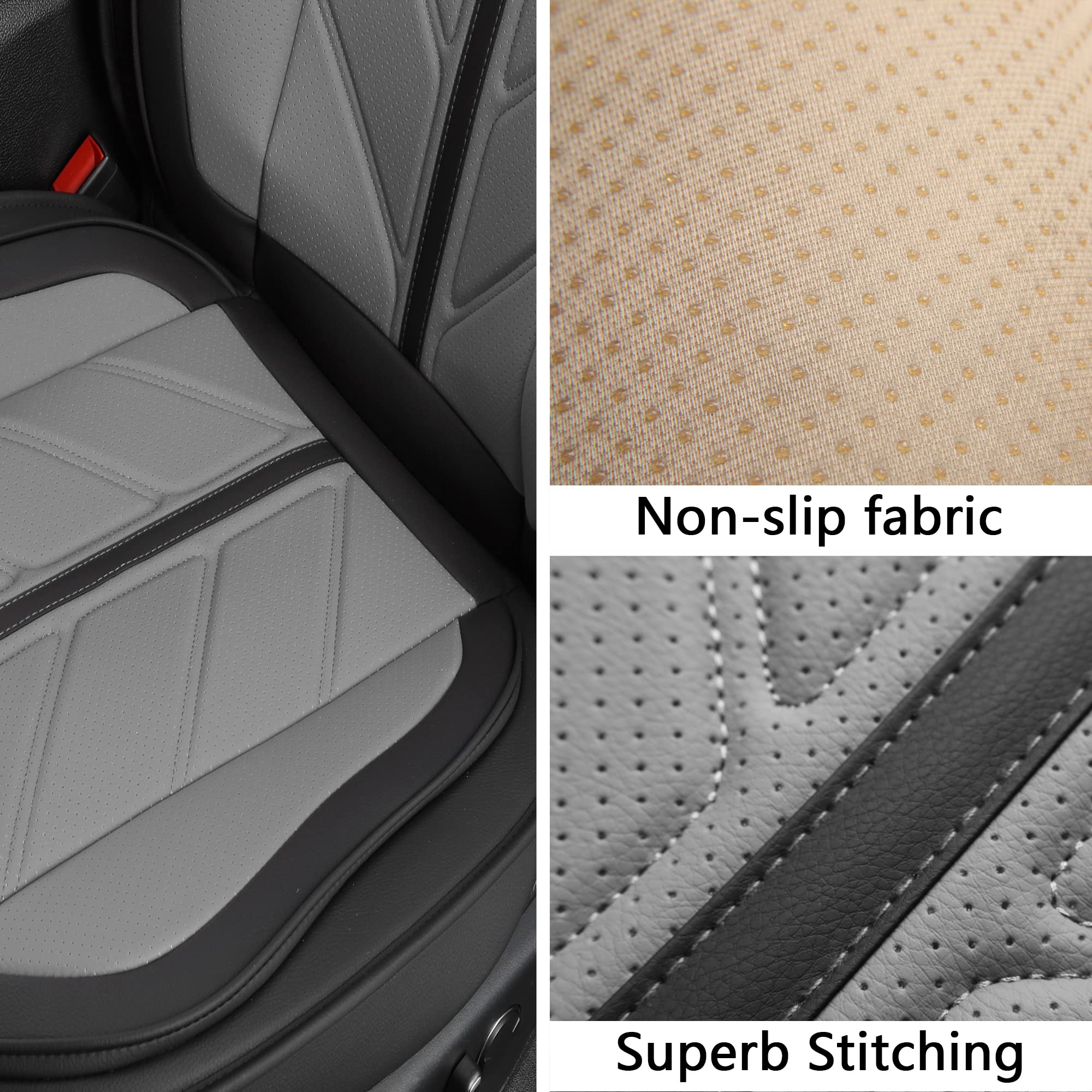 Balliol Pickup Seats Covers Compatible With Dodge Ram 1500 2009-2024 Limited Truck Pleather Seat Covers Custom Fit Dodge Ram 250