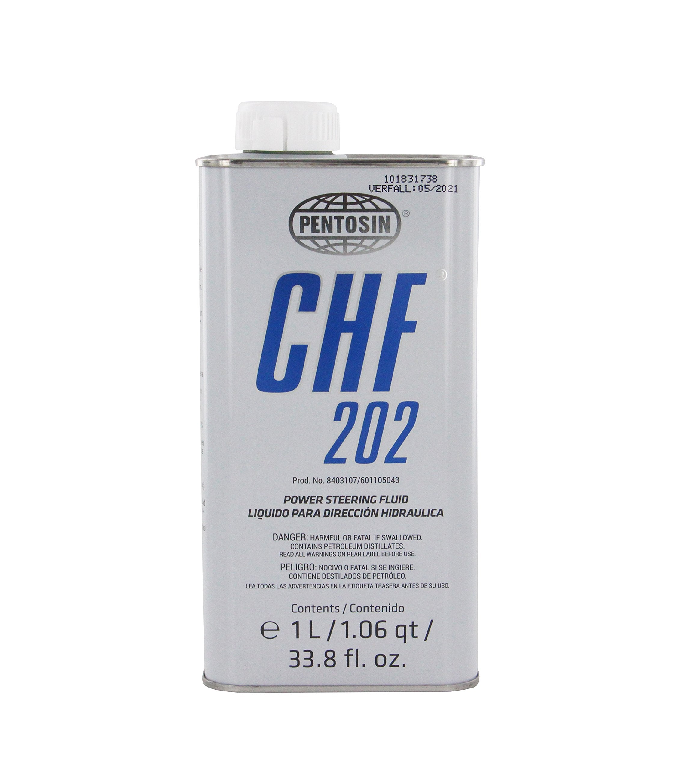 Pentosin 8403107 CHF 202 Synthetic Hydraulic Fluid, 1 Liter, Pack of 1