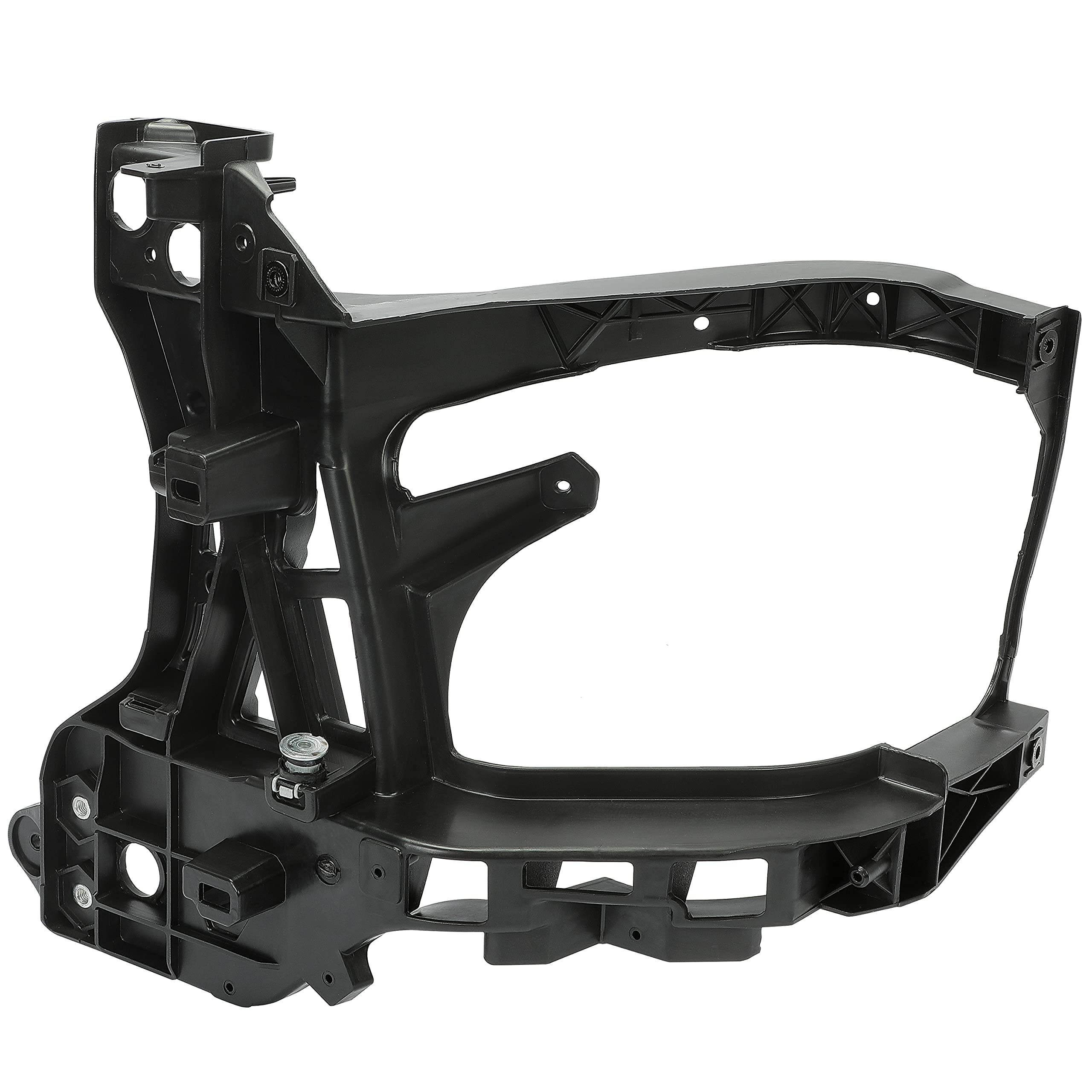 Ecotric Radiator Support Headlamp Mounting Bracket Compatible With 2013-2018 Dodge Ram 1500/2500/3500 2019-2024 Dodge Ram 1500 Classic Replacement For 68222829Aa Ch1225256 Left