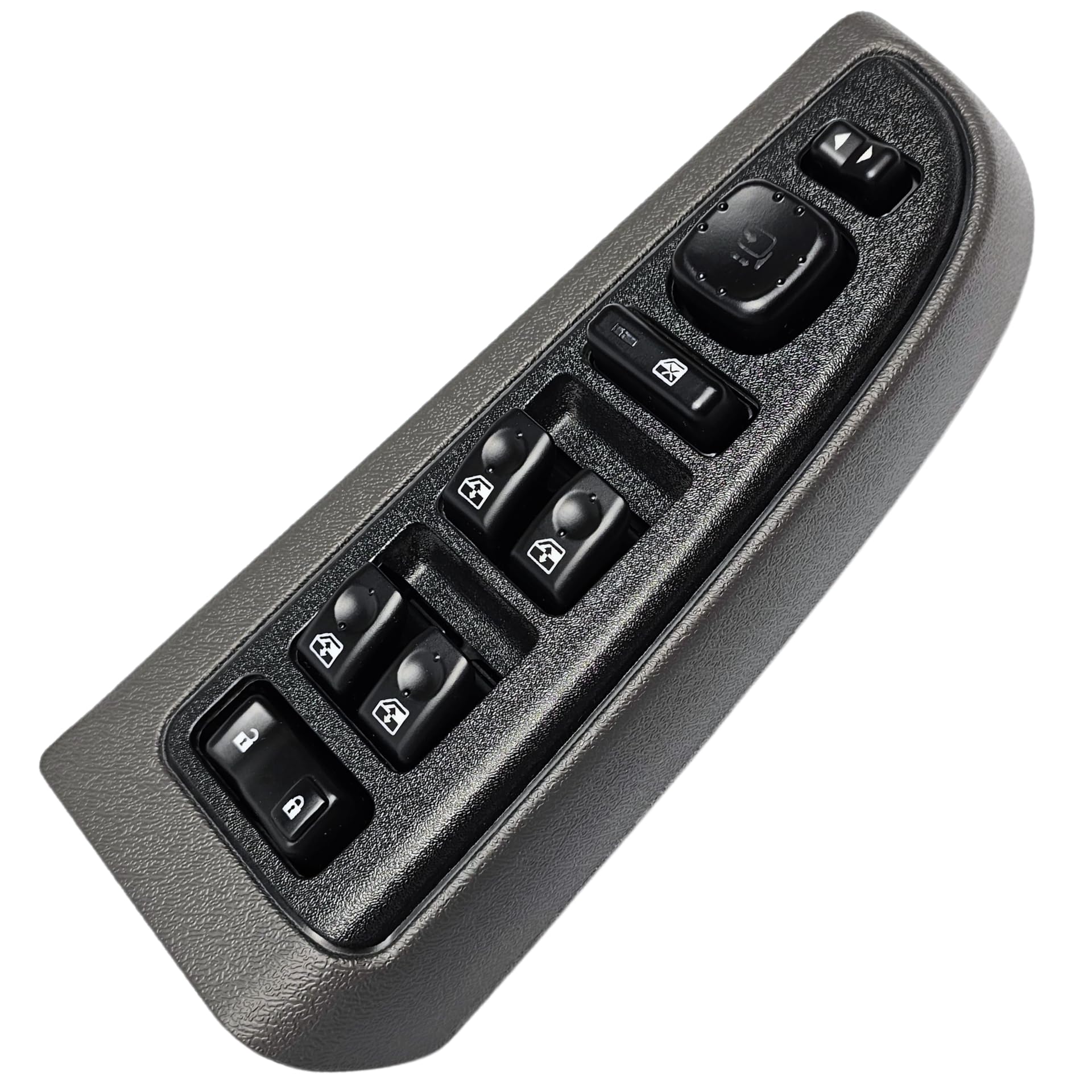 SWITCHDOCTOR Window Master Switch & Dark Gray Bezel for 2003-2006 GMC Sierra, Chevrolet Silverado, Suburban, Tahoe, Yukon, Avala