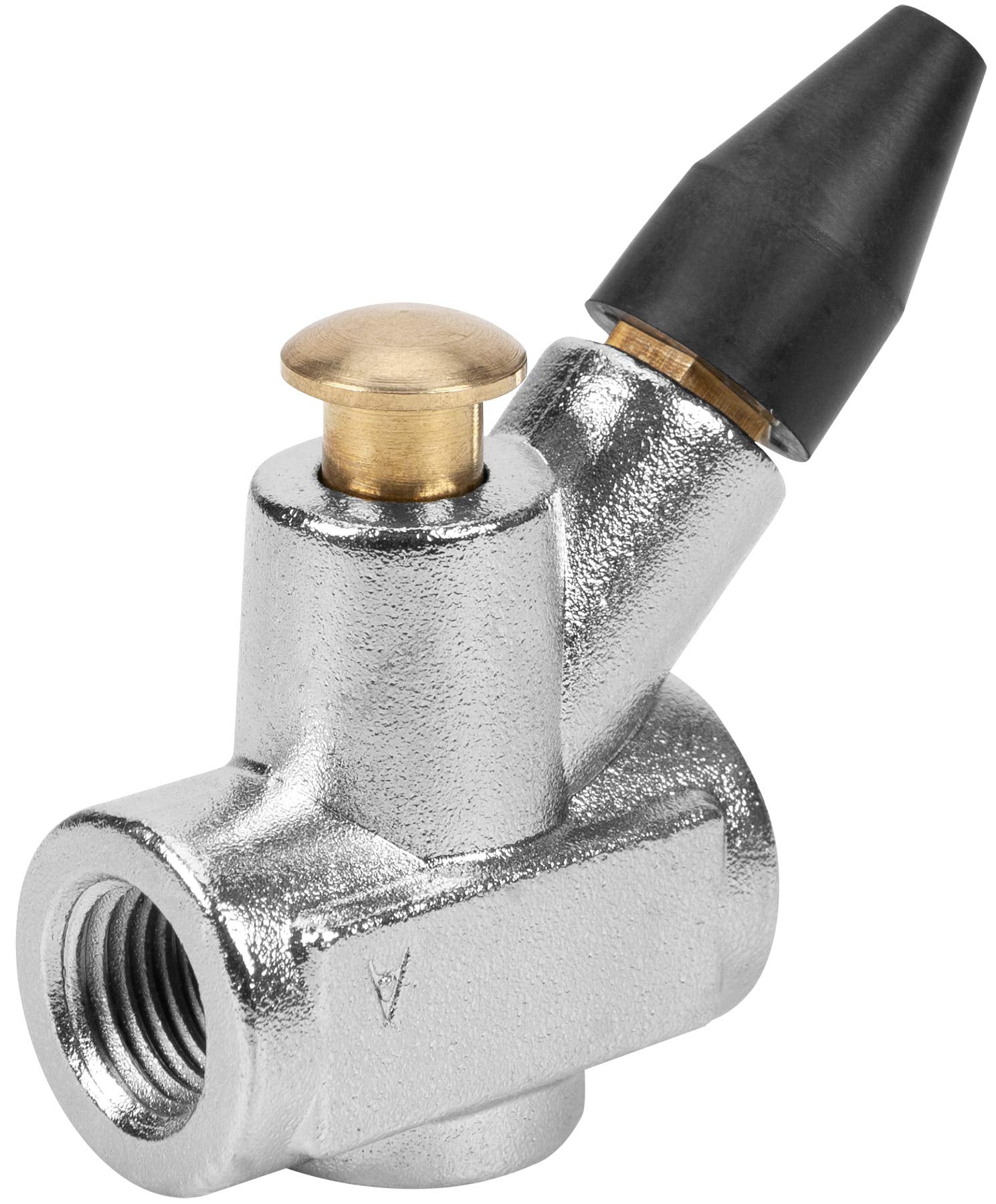 Performance Tool M685 Permanent Hose Coupler Fitting - Compact, Durable Design With Natural Angle For Easy Access, No Need To Di