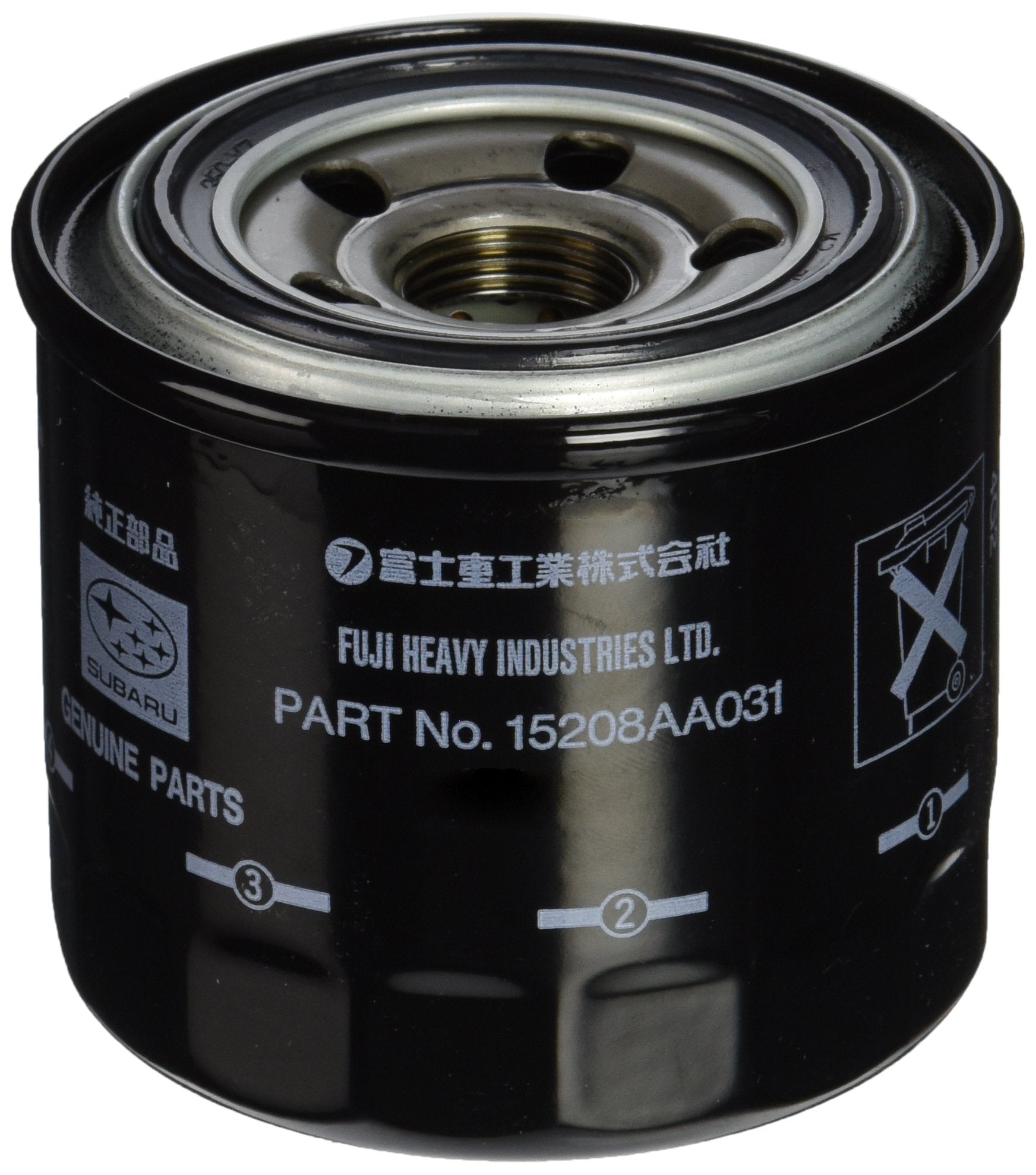 Subaru Genuine Oil Filter - 15208Aa031