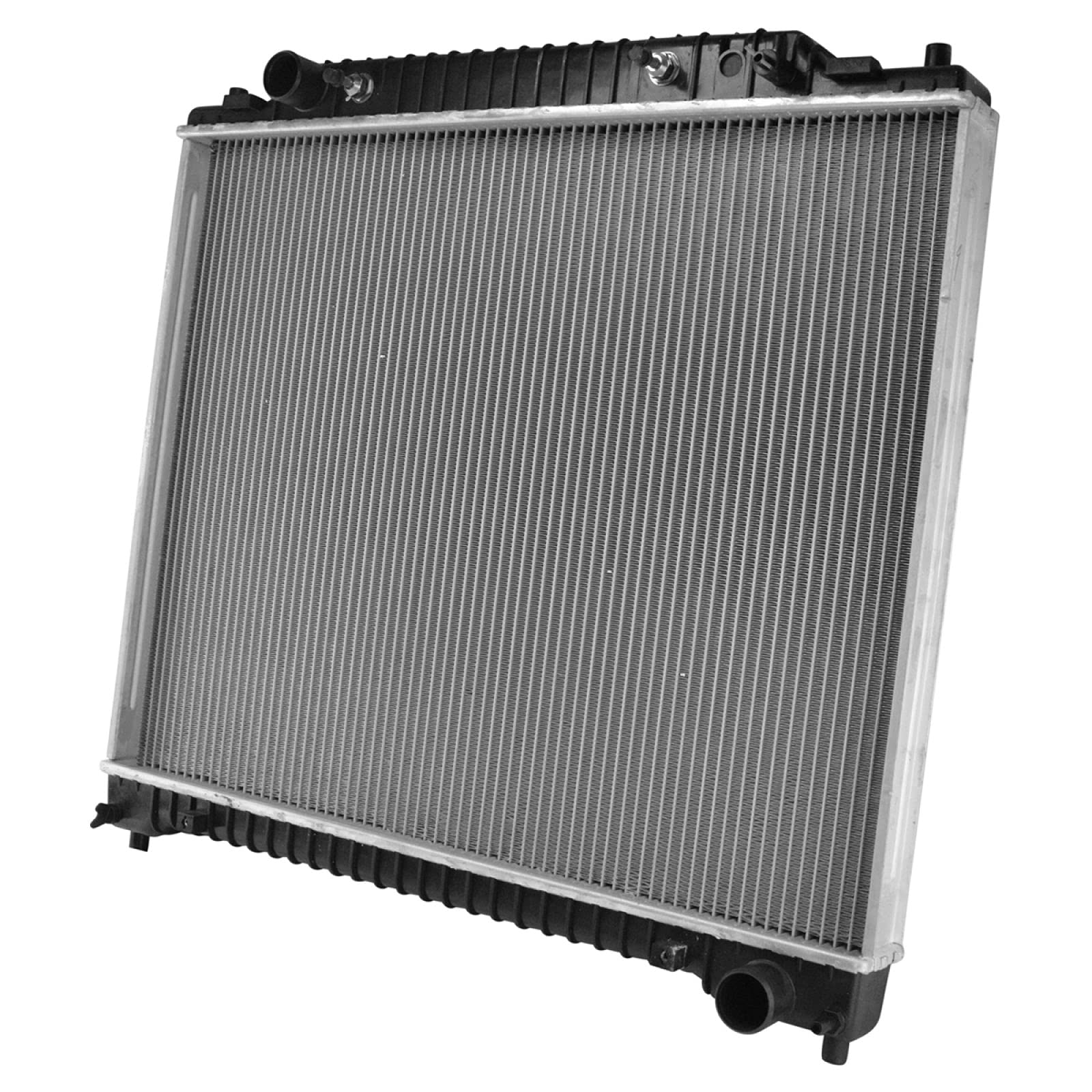 Trq Radiator Assembly Aluminum Core Compatible With 03-14 Ford E-150 03-05 E-150 Club Wagon 97-02 E-150 Econoline E-150 Econolin