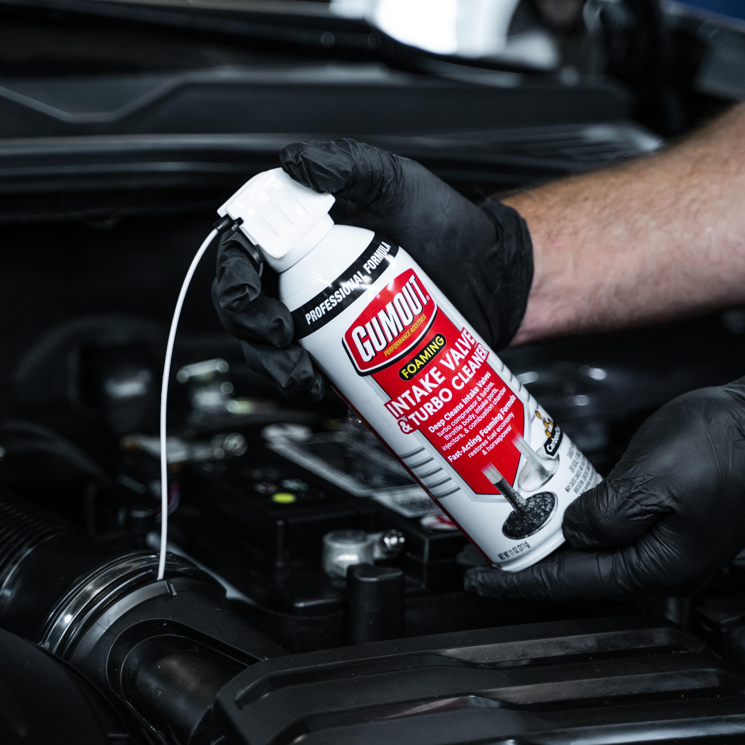 Gumout 540028 Foaming Intake Valve & Turbo Cleaner, 11 Oz