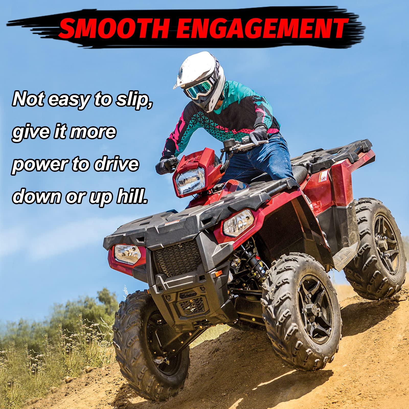 Starknightmt Drive Belt, 3211113 19C3982 Atv Utv Belt Compatible With Polaris Ranger 500 Sportsman 500 570 450 800 Rzr 800, Replaces 19G3982